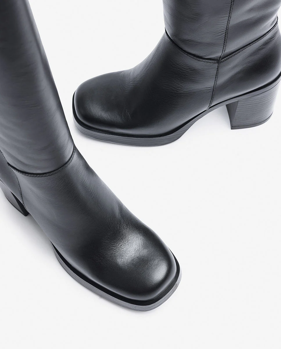 Bota de tacón KOLIN-008 negro - Image 6