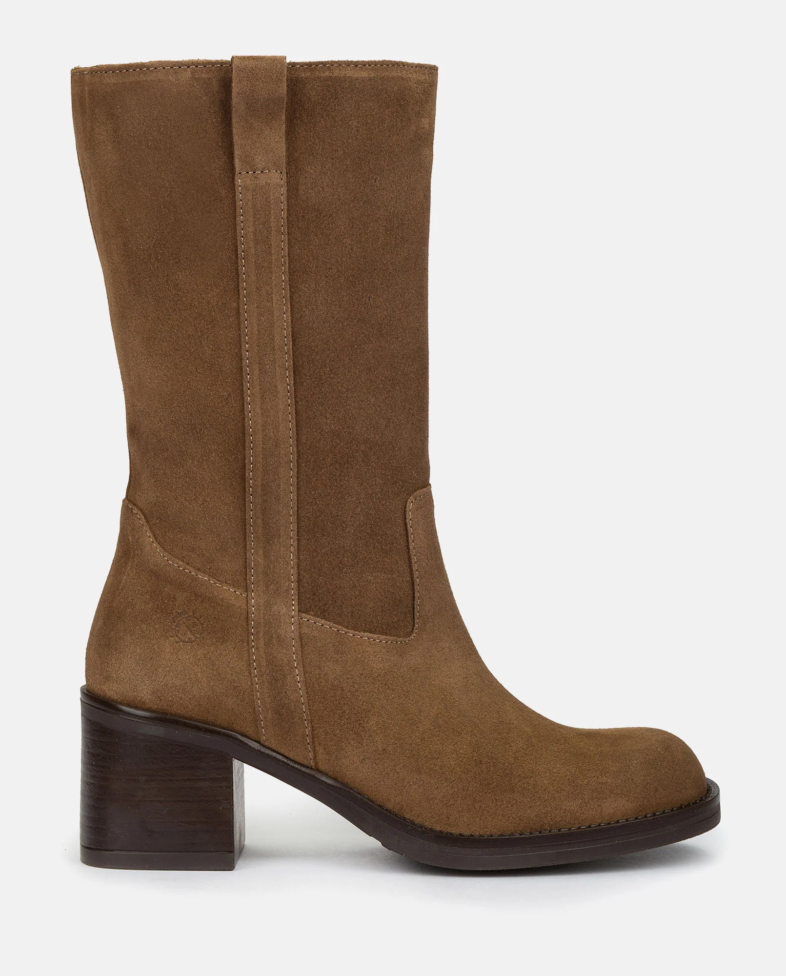 Bota de tacón LANDAS-003 MARRON