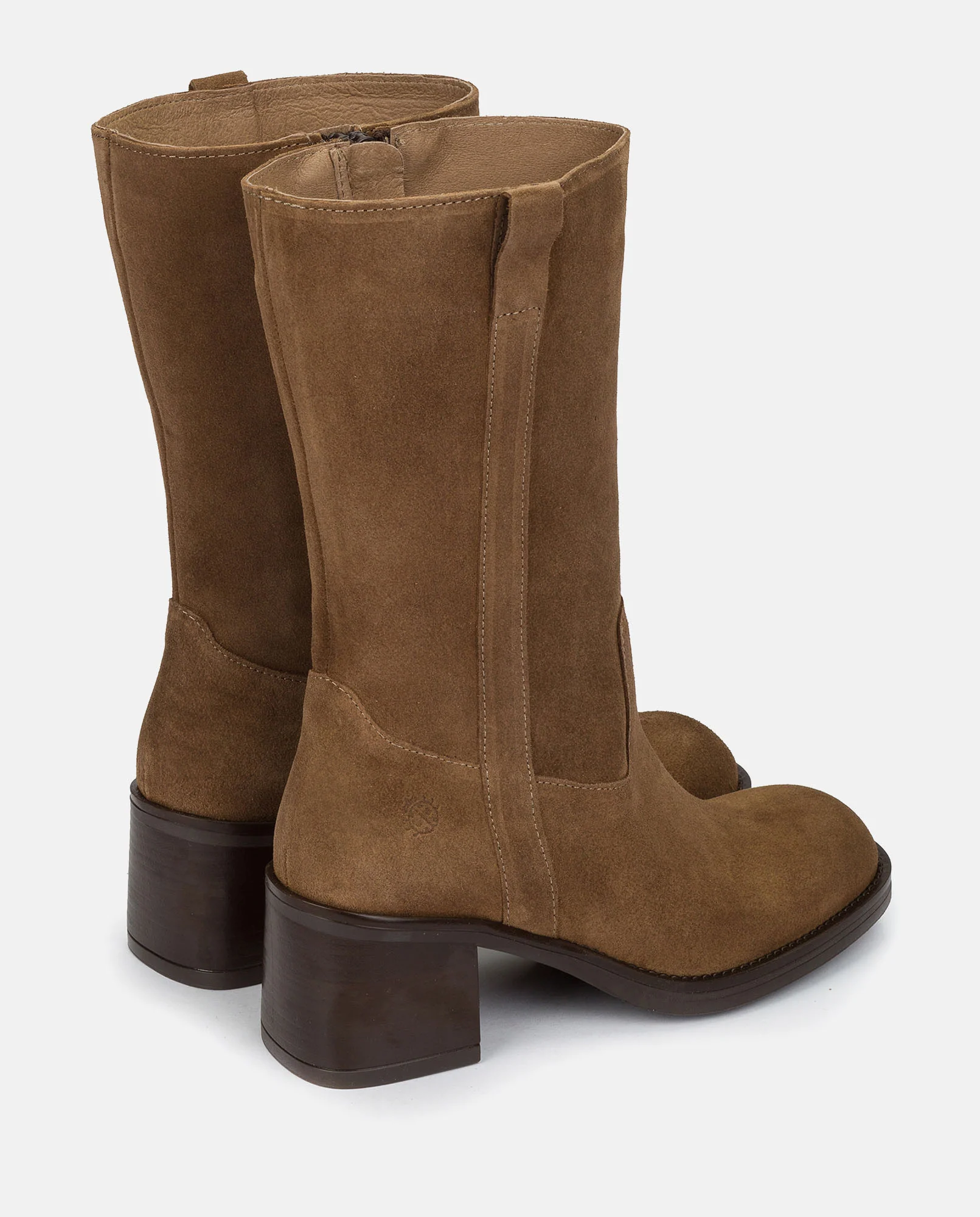 Bota de tacón LANDAS-003 MARRON - Image 4