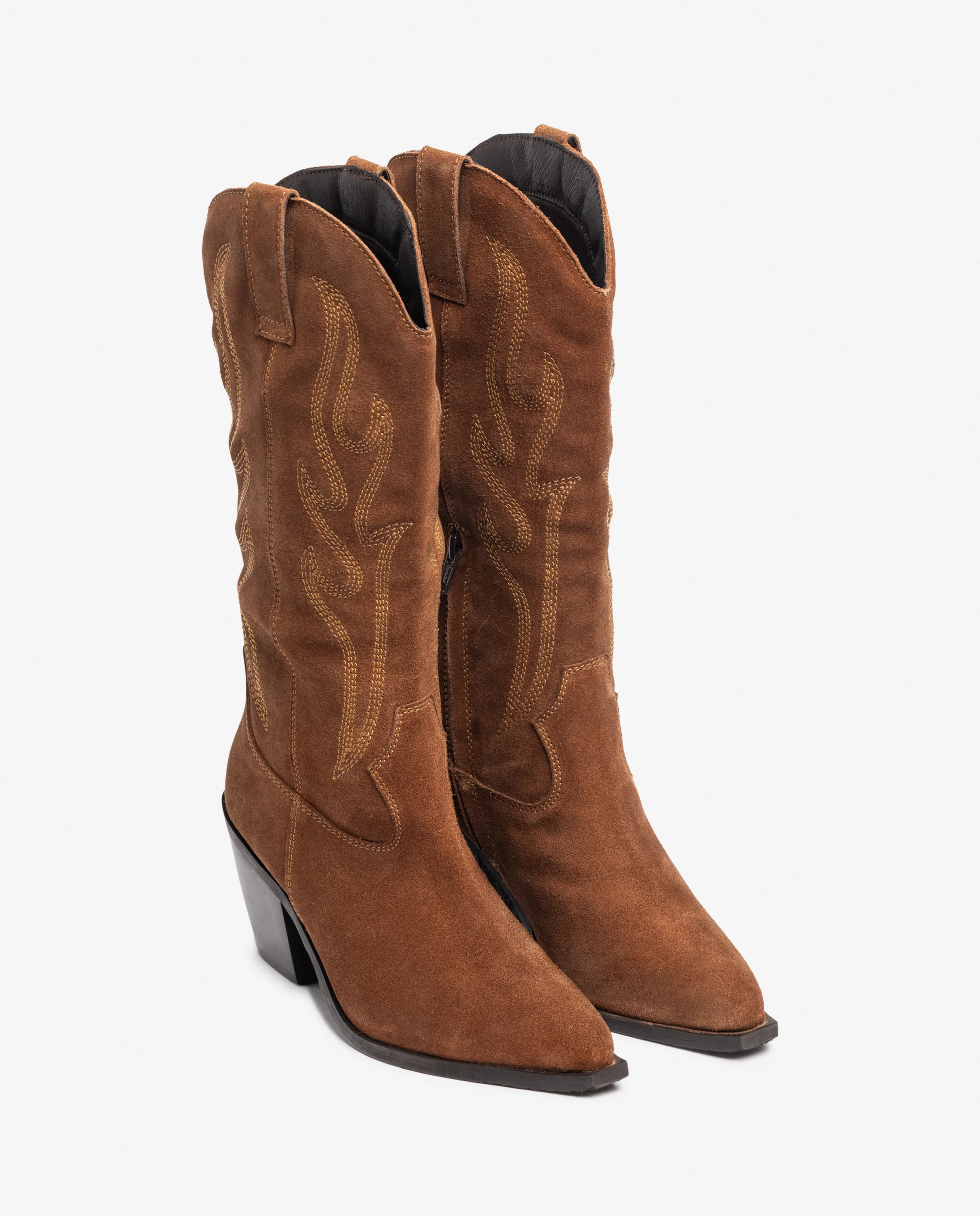 Bota de tacón RID-403 marrón - Image 7