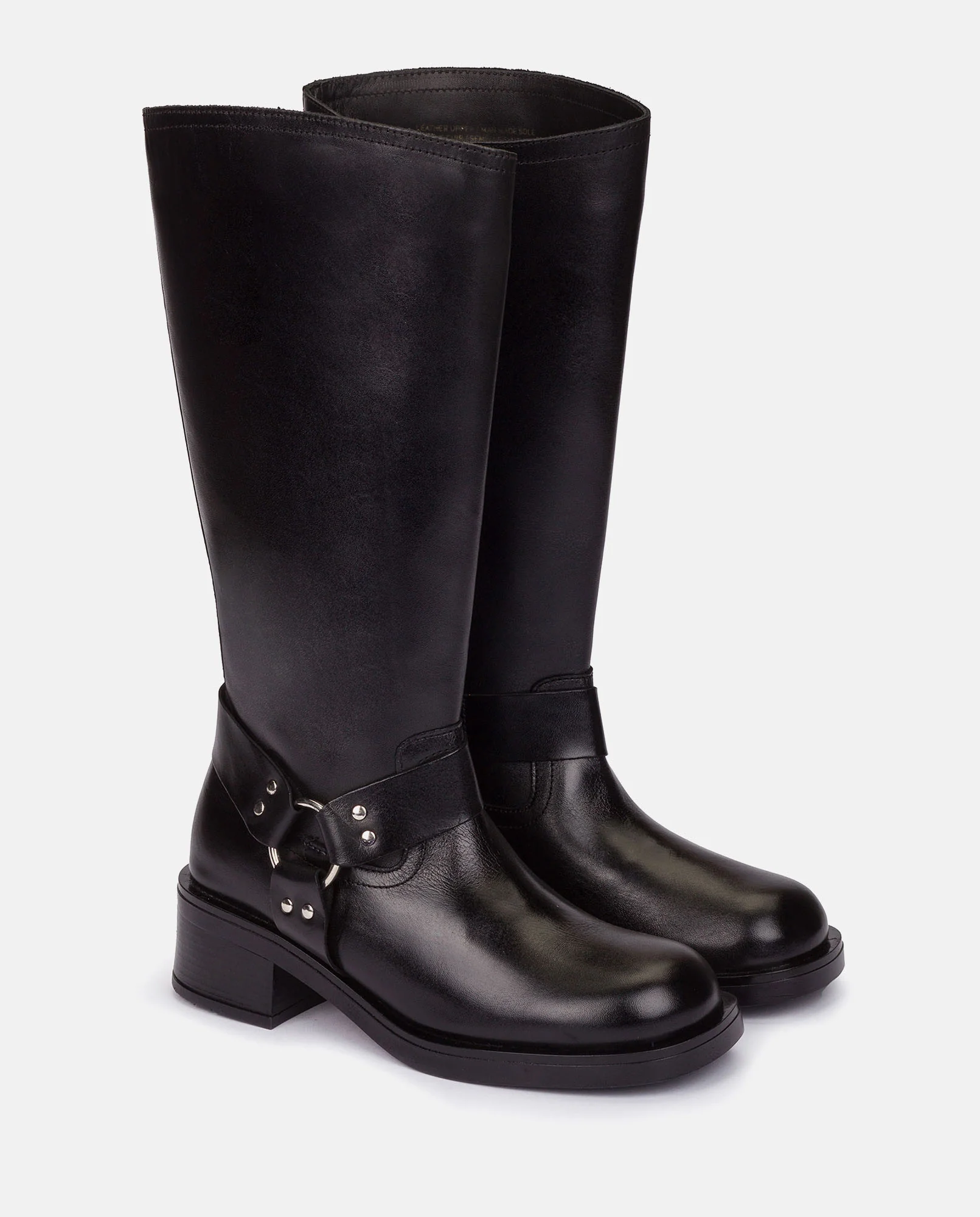 Bota plana SPA-004 NEGRO - Image 4