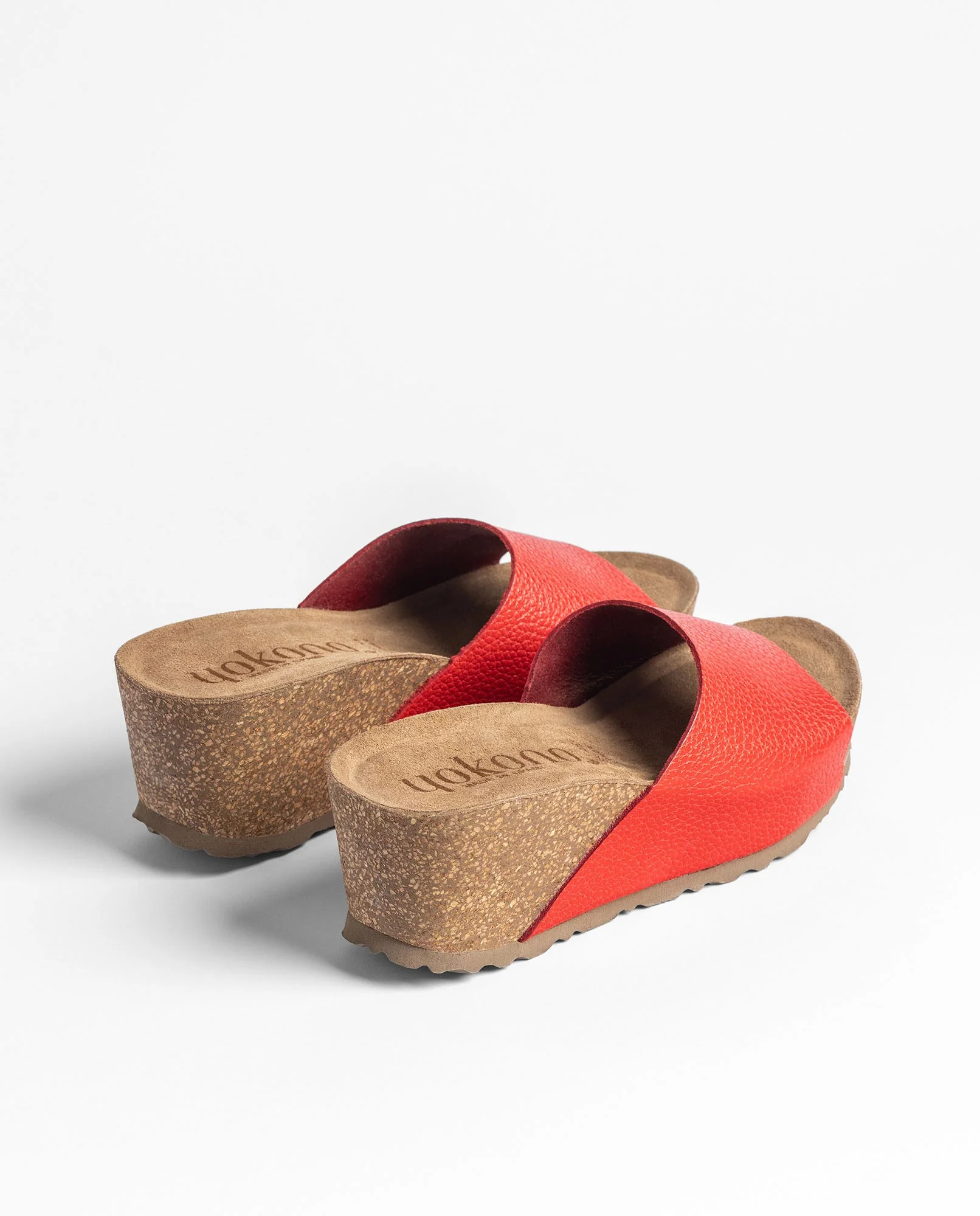 Sandalia cuña BARI-265 coral - Image 3