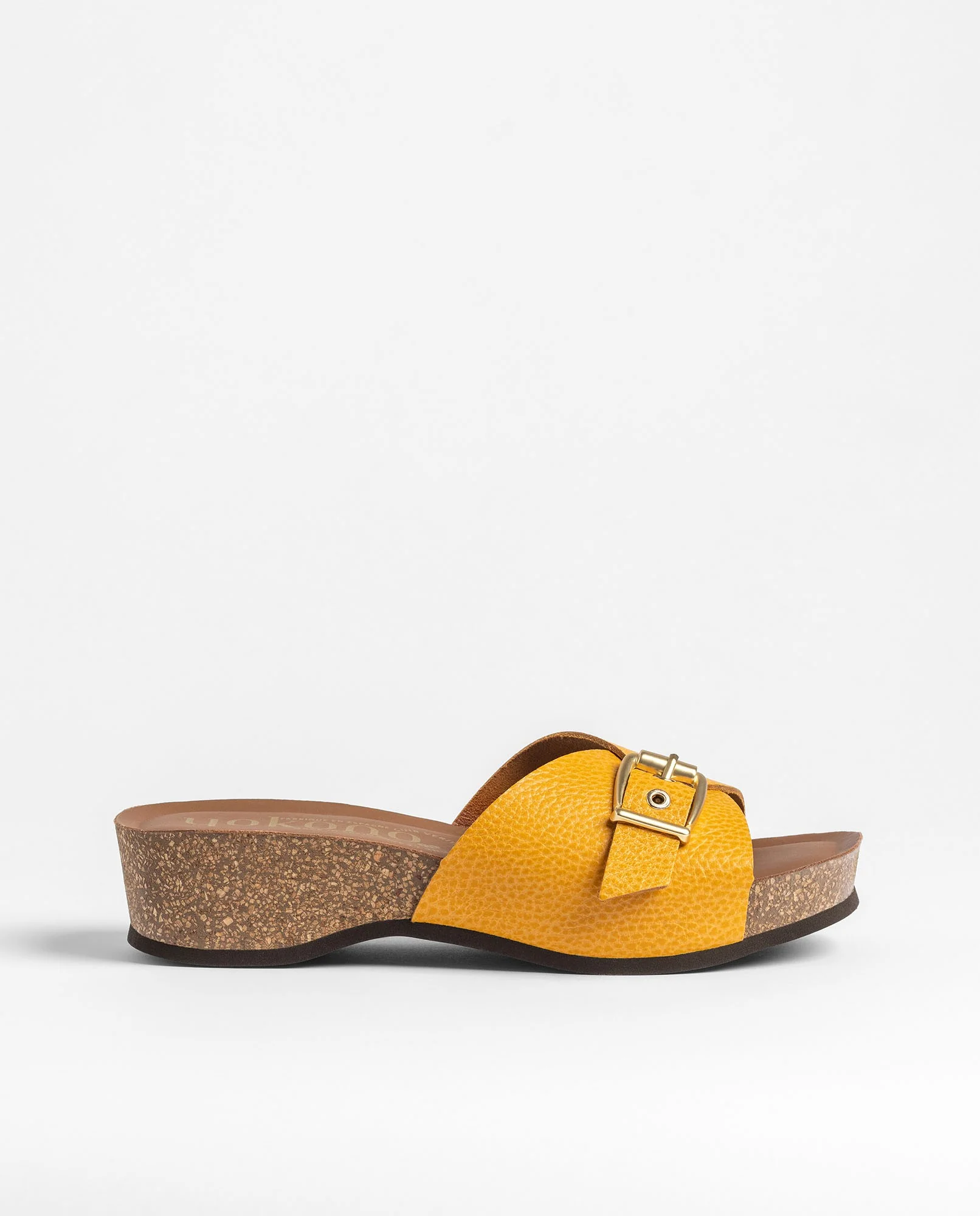 Sandalia cuña BOGO-260 naranja