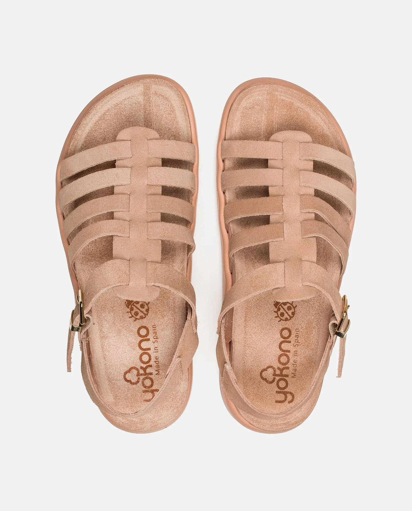 Sandalia de plataforma Tunez 107 beige - Image 7