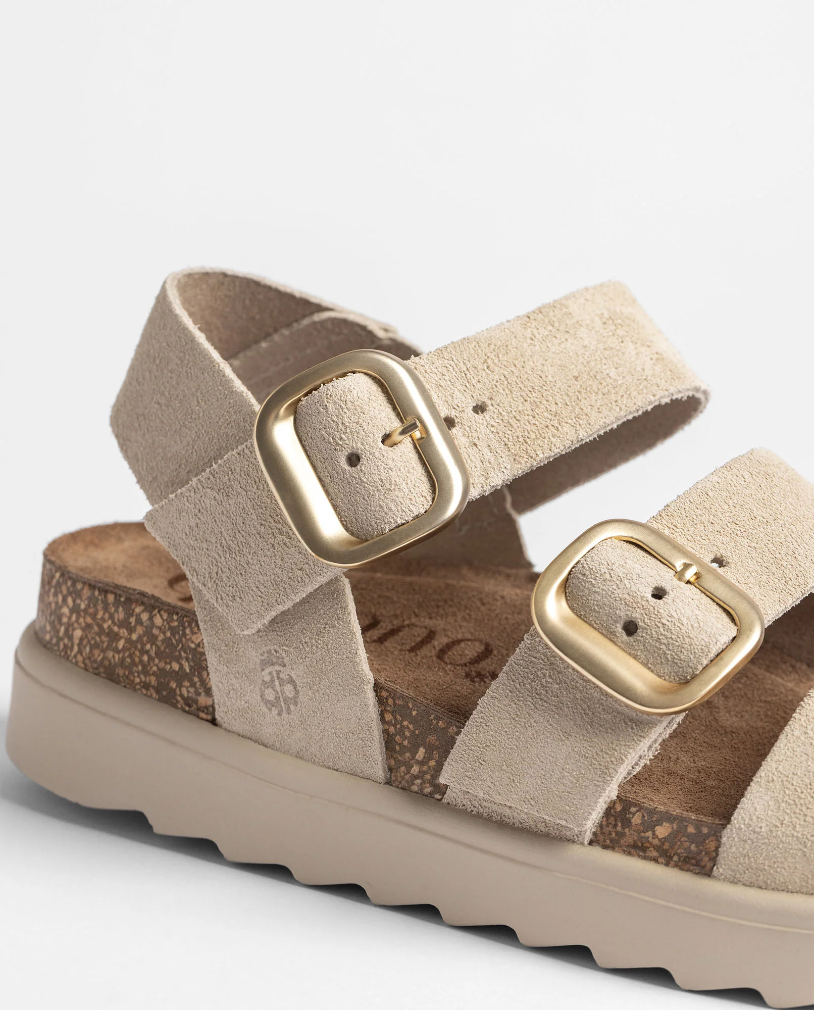 Sandalia de plataforma TUNEZ-127 beige - Image 4