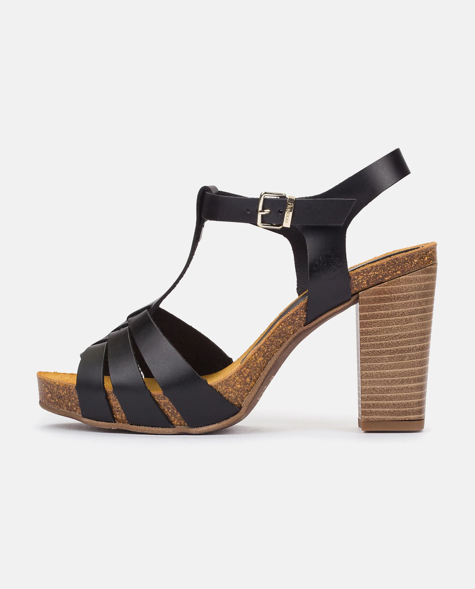 Sandalia de tacón Caracas 101 negro - Image 6