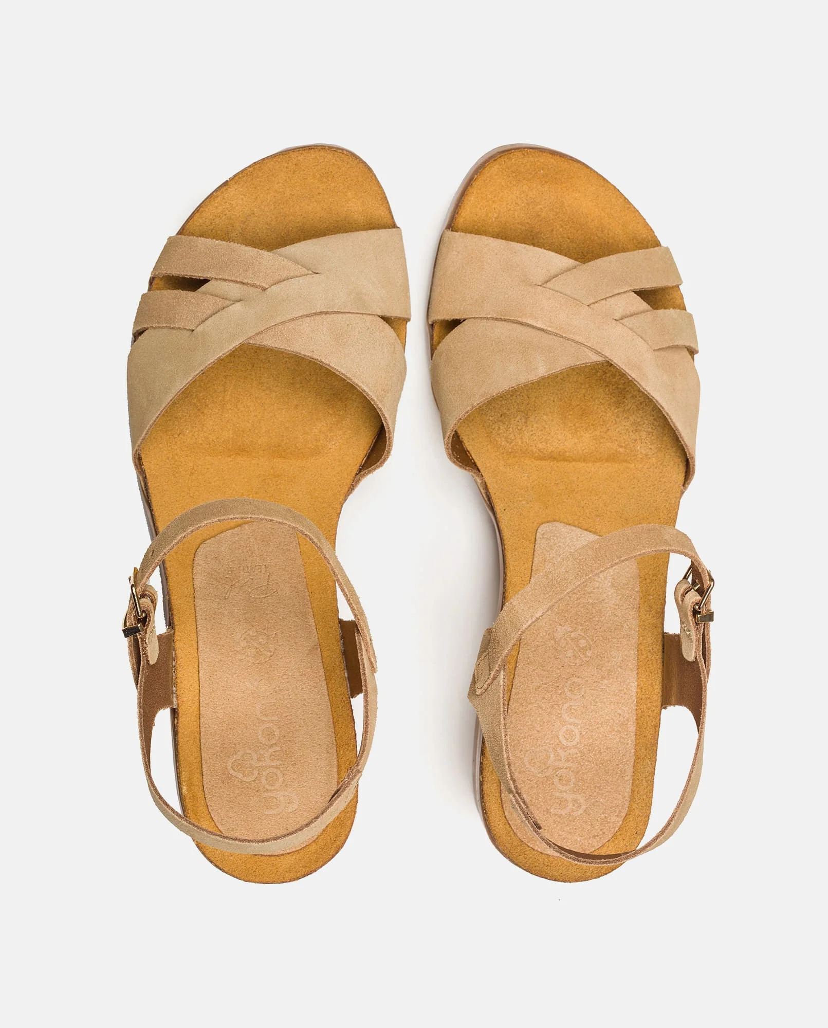 Sandalia de tacón Soller 001 beige - Image 6