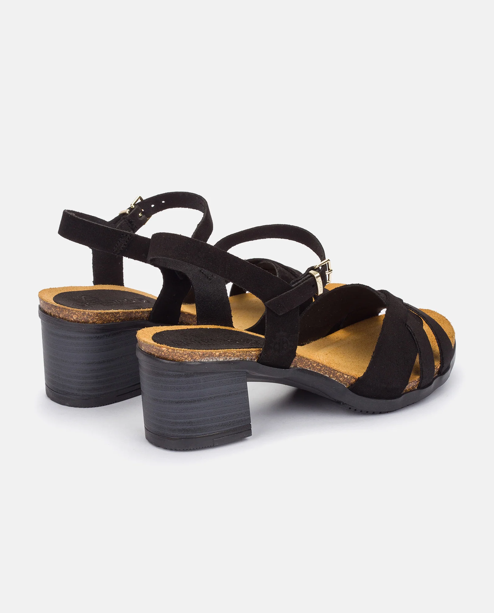 Sandalia de tacón Soller 001 negro - Image 6