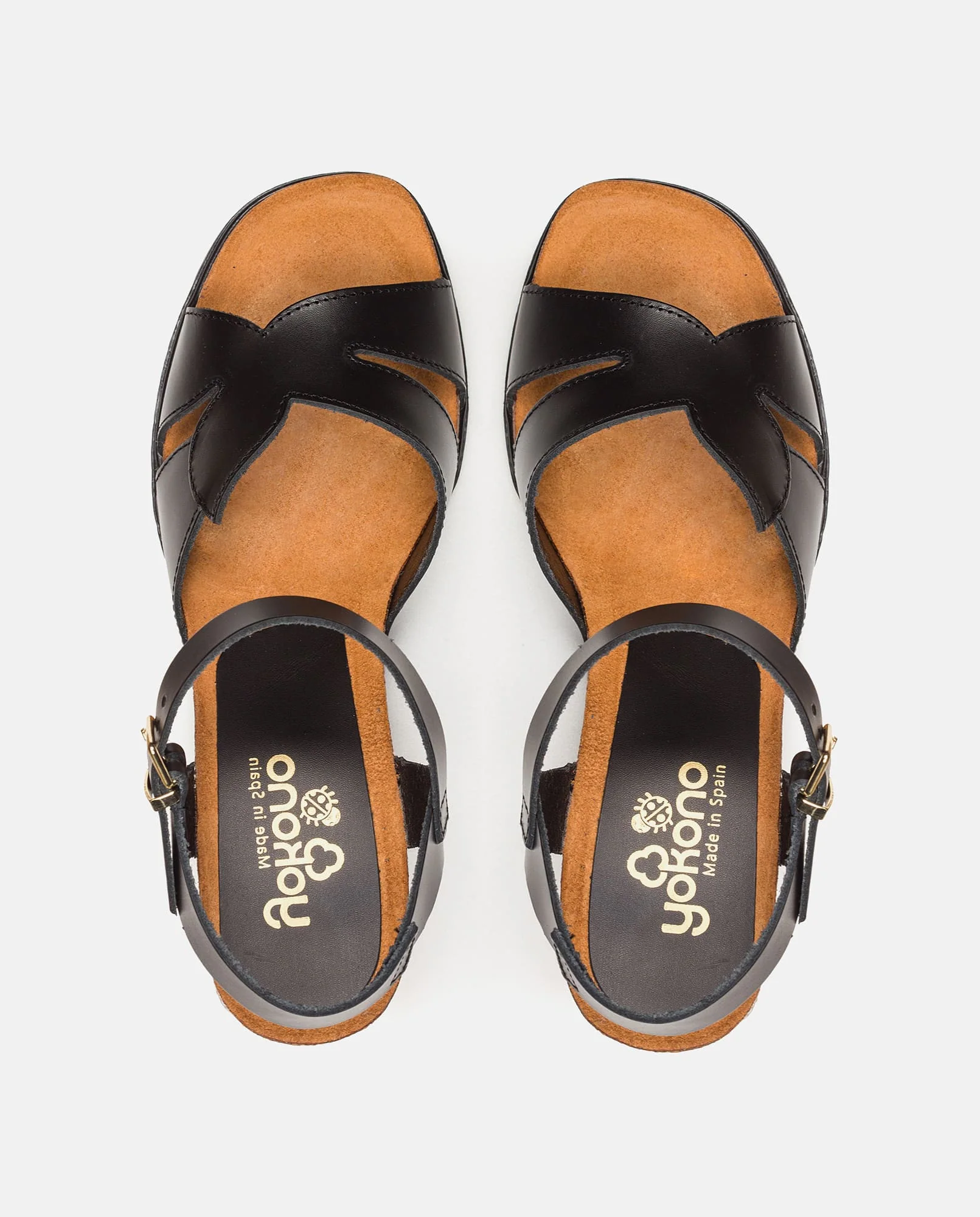 Sandalia de tacón Zahara 013 negro - Image 6