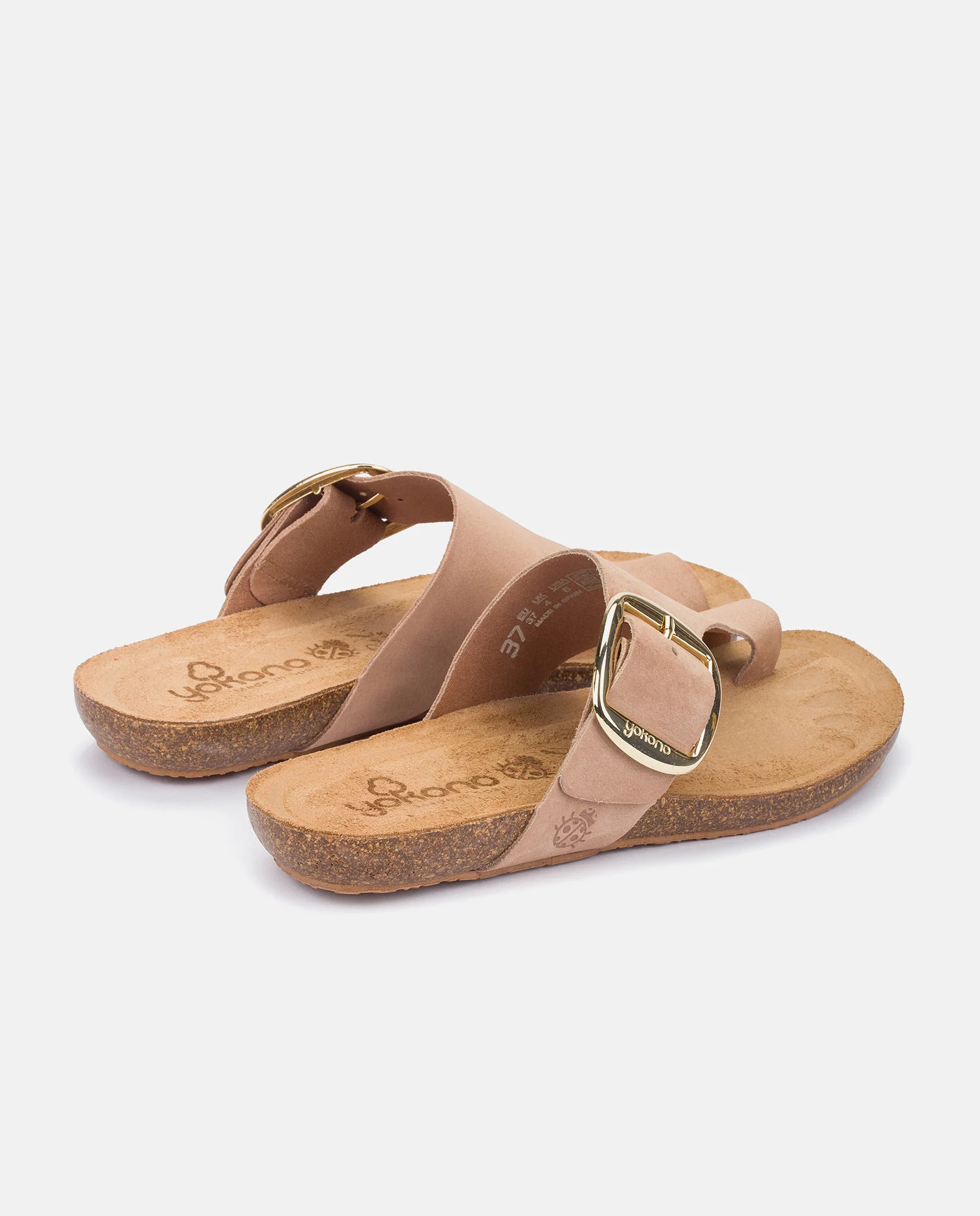Sandalia plana Ibiza 205 beige - Image 4