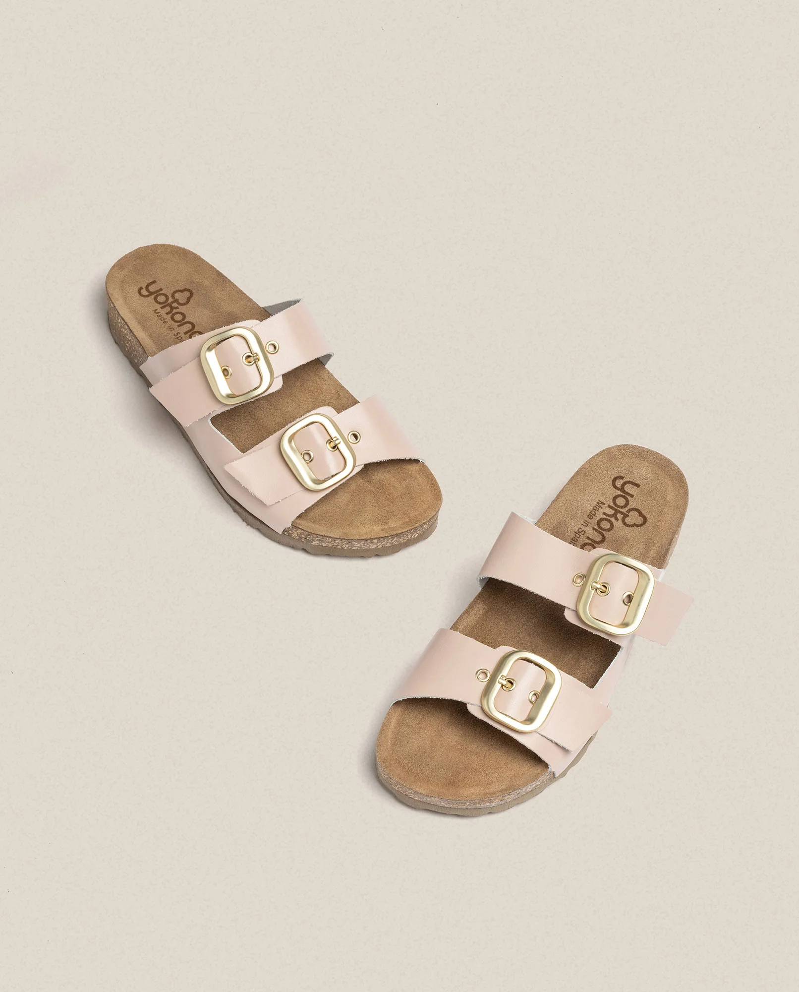 Sandalia plana Jerba 136 beige - Image 2