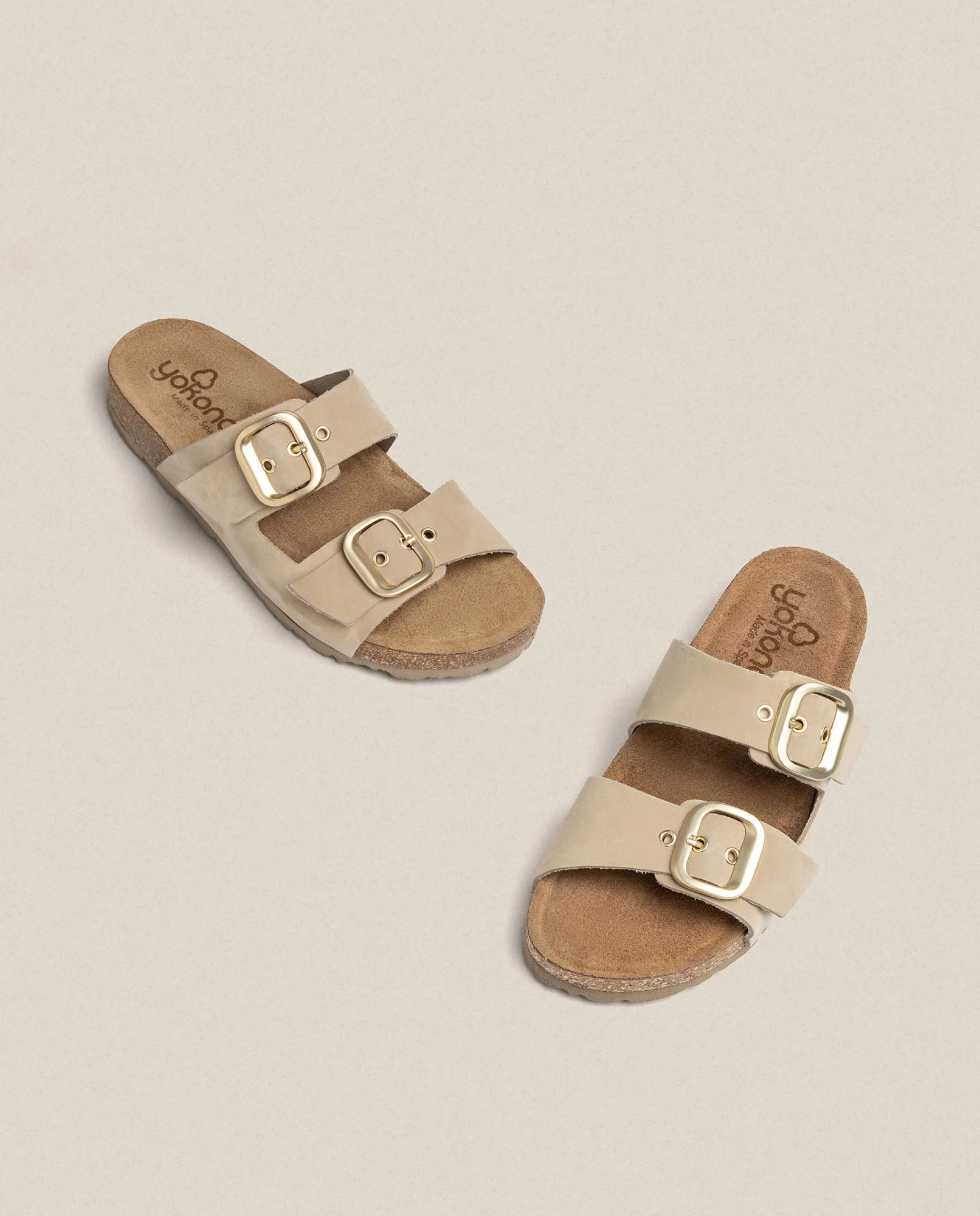 Sandalia plana Jerba 136 beige - Image 3