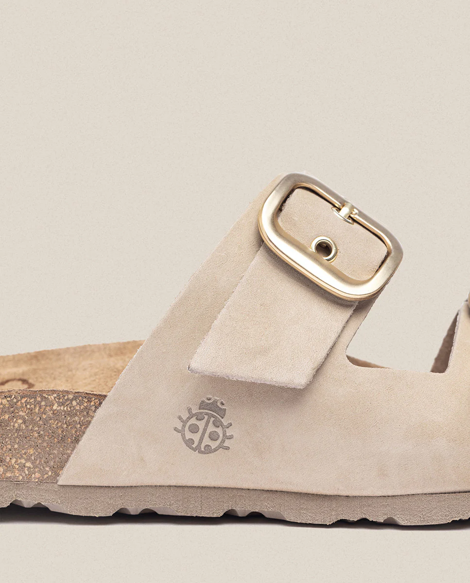 Sandalia plana Jerba 136 beige - Image 4