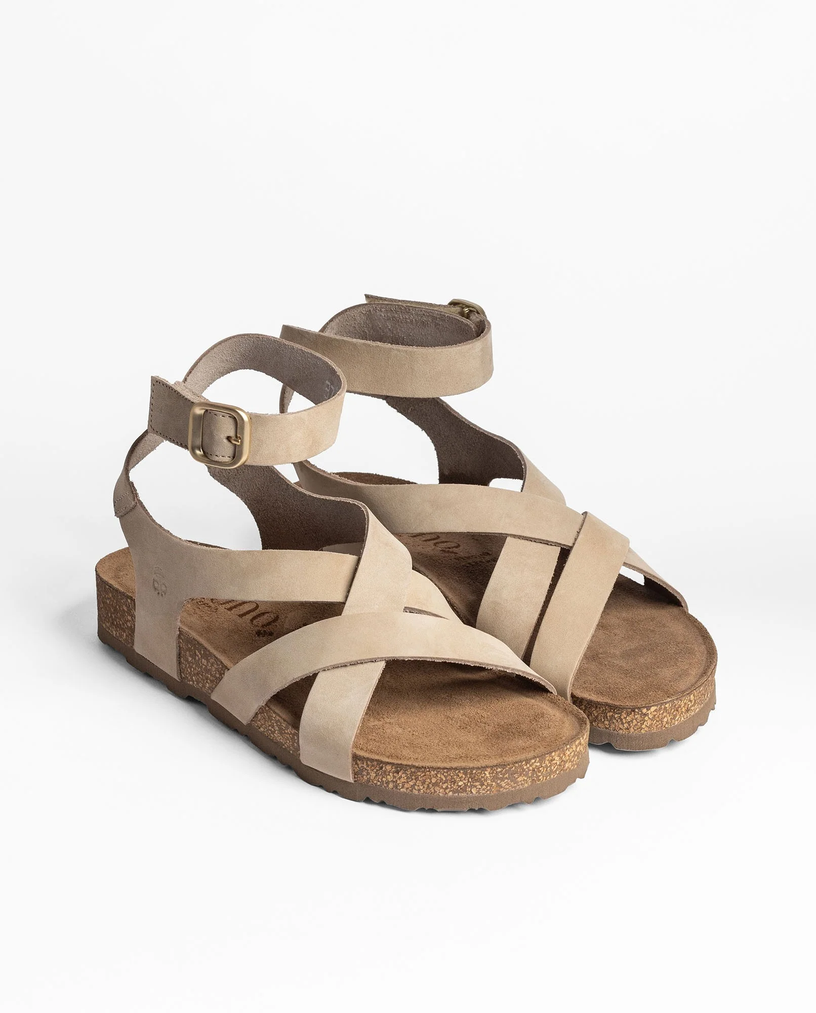 Sandalia plana JERBA-261 beige - Image 2