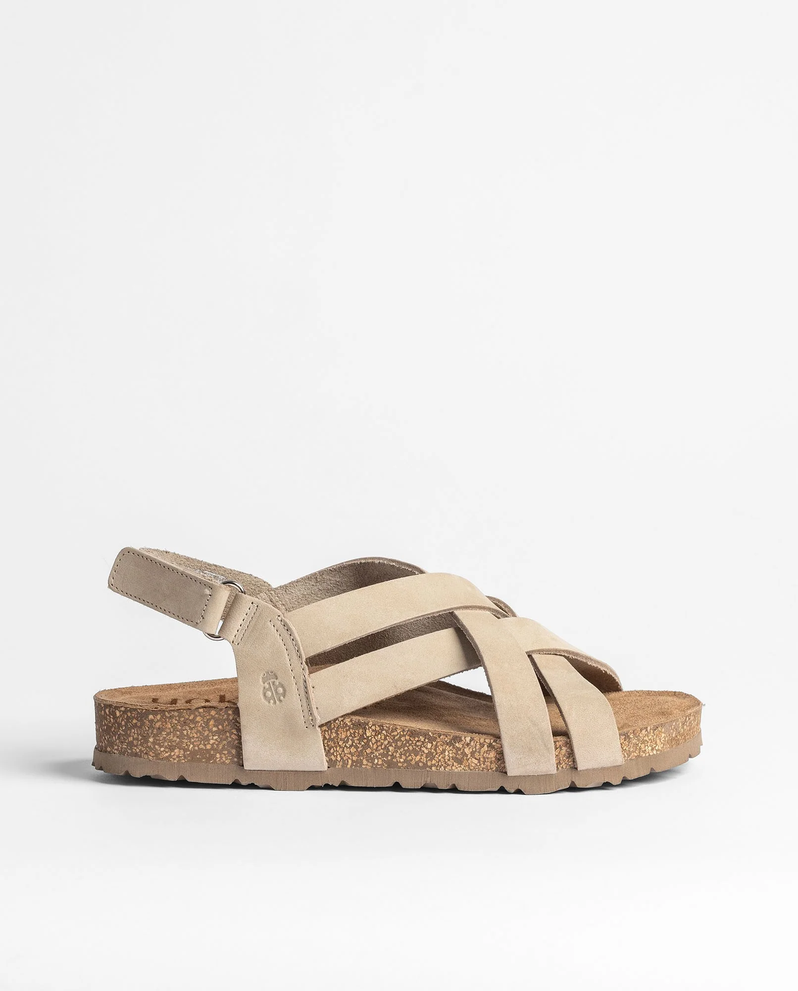 Sandalia plana JERBA-263 beige