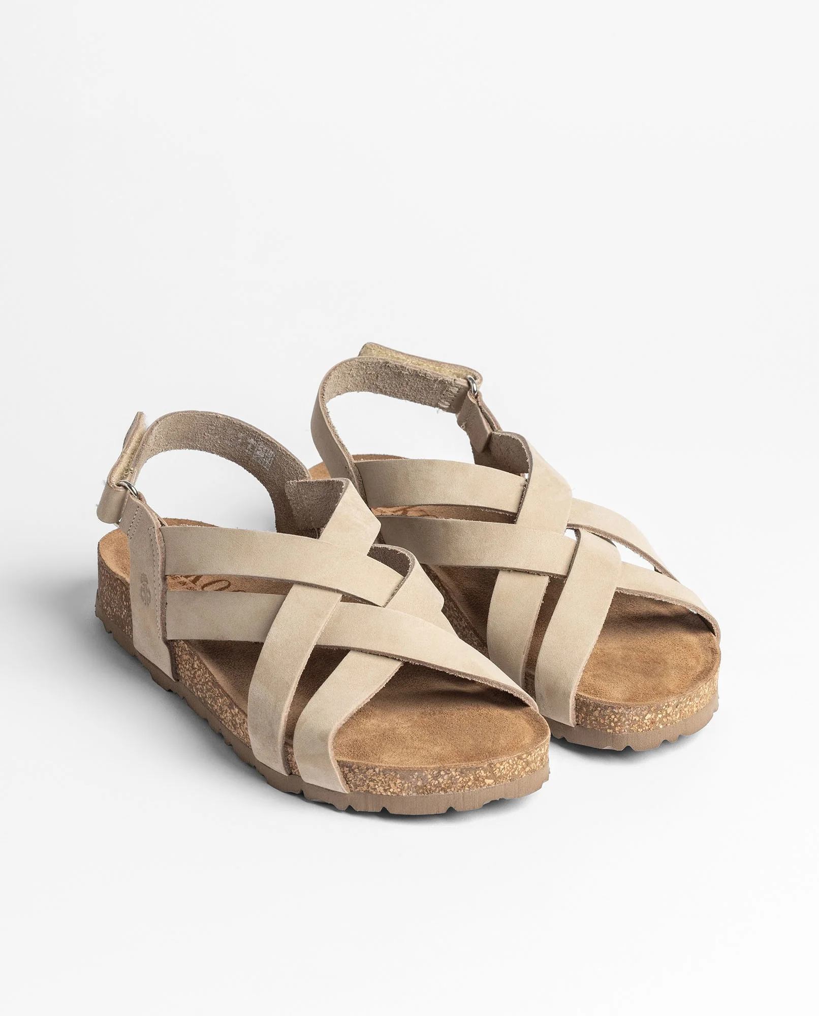 Sandalia plana JERBA-263 beige - Image 2