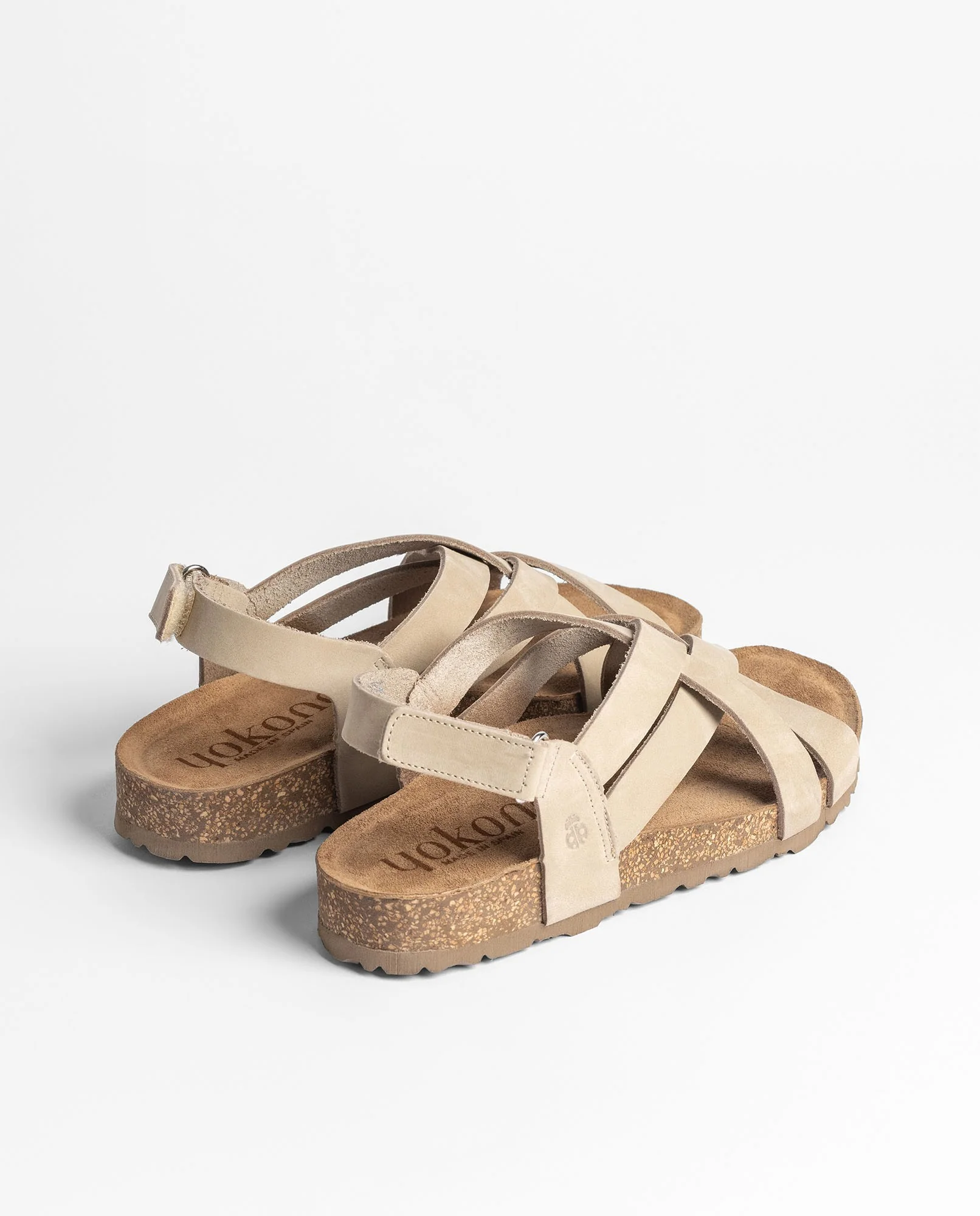 Sandalia plana JERBA-263 beige - Image 3