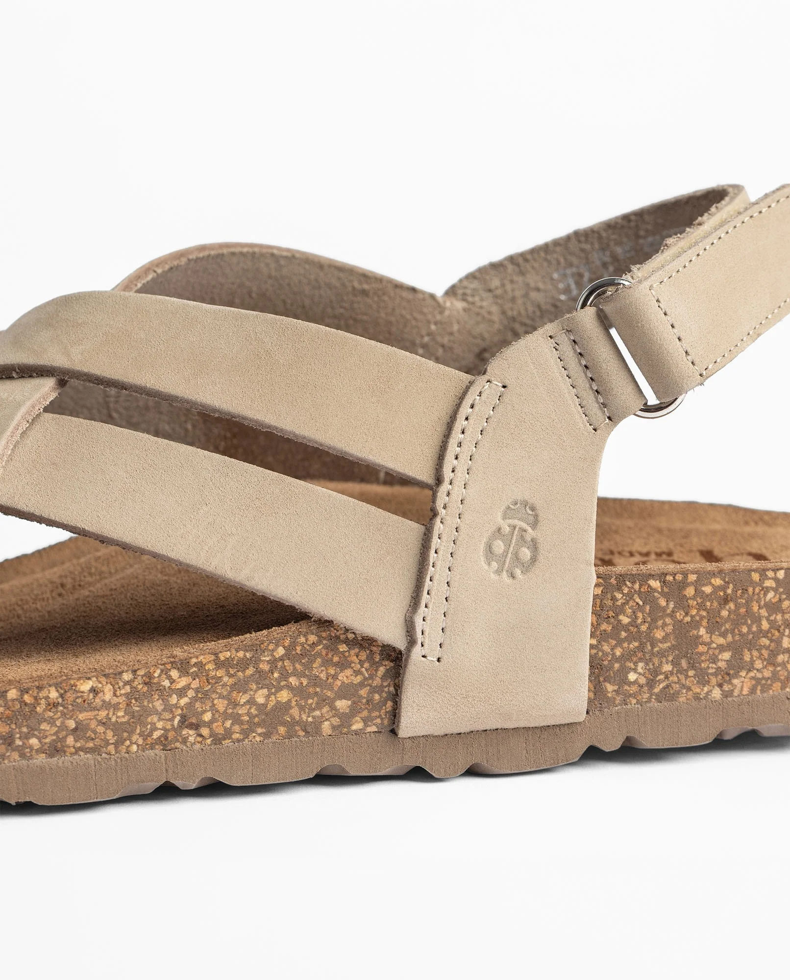 Sandalia plana JERBA-263 beige - Image 4