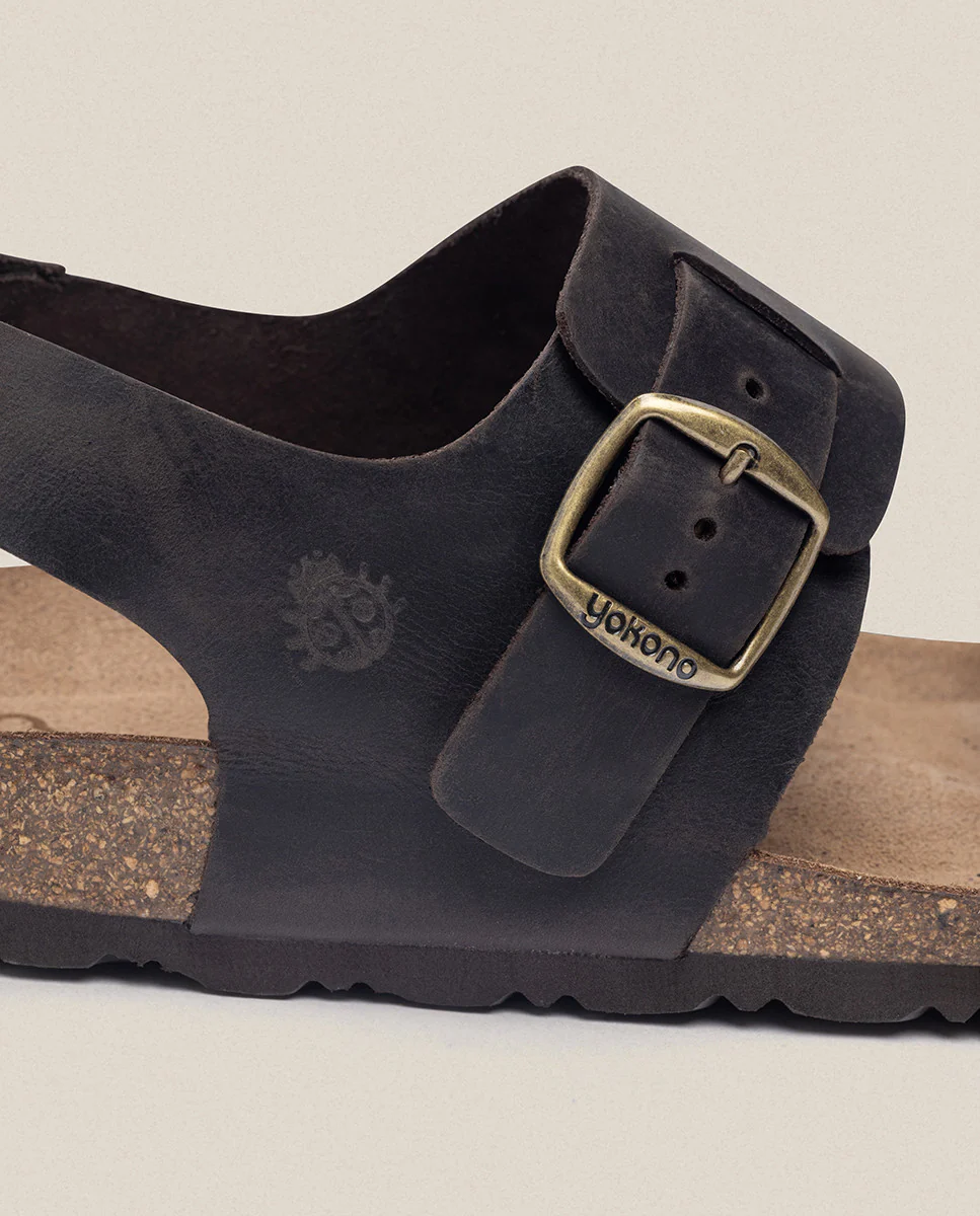 Sandalia plana Macam 216 marron - Image 3