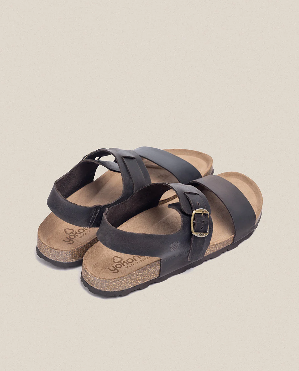 Sandalia plana Macam 216 marron - Image 4