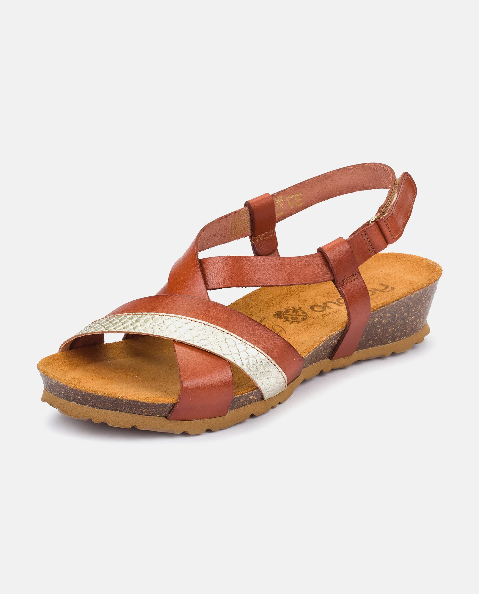 Sandalia plana Monaco 188 marron - Image 7