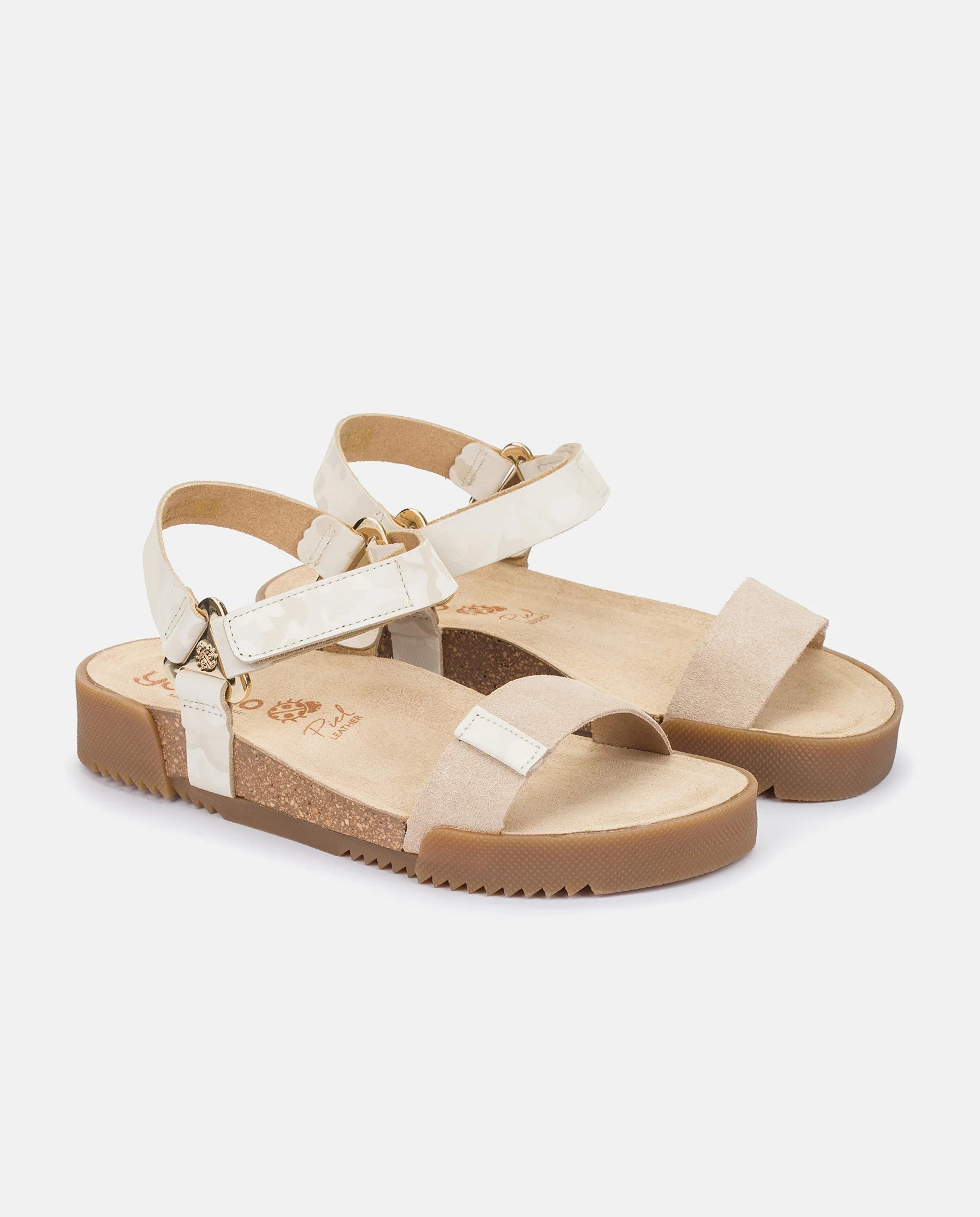 Sandalia plana Ross 002 marron - Image 3