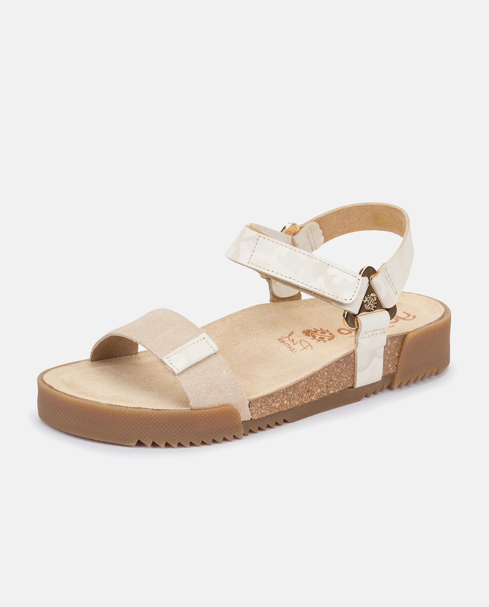 Sandalia plana Ross 002 marron - Image 7