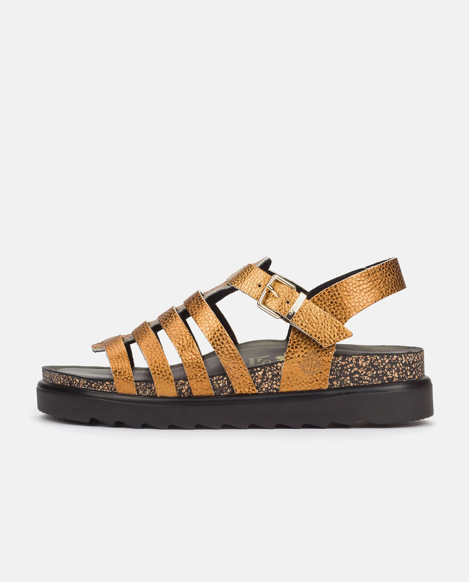 Sandalia plana Tunez 107 marron - Image 6