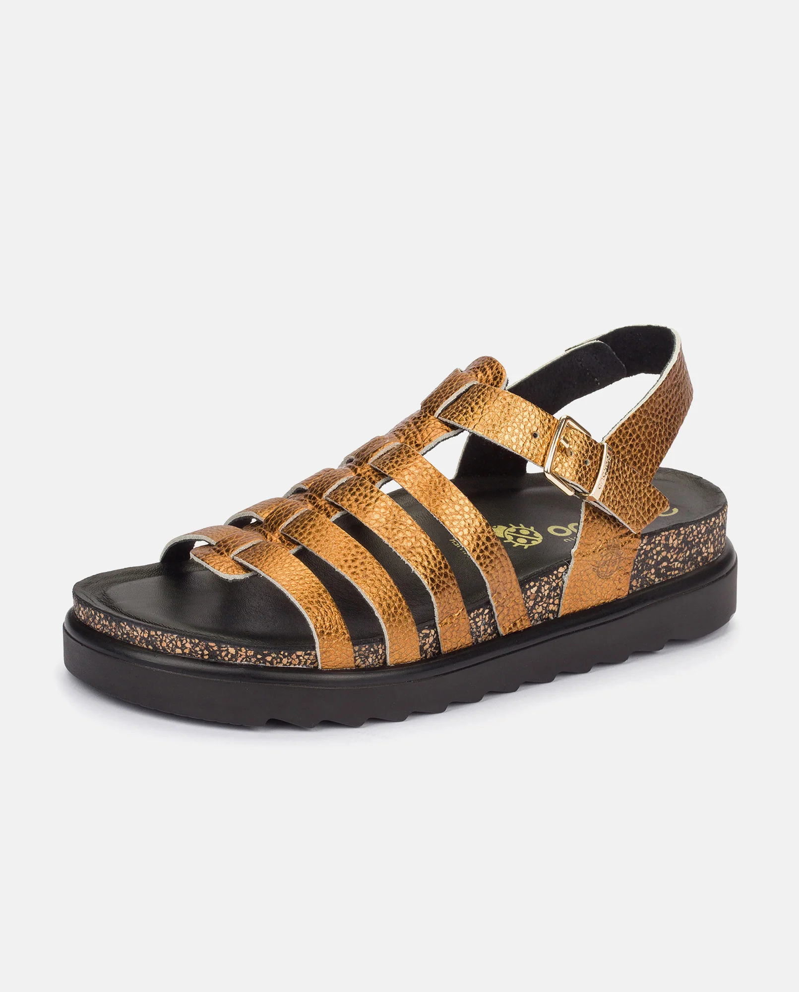 Sandalia plana Tunez 107 marron - Image 7