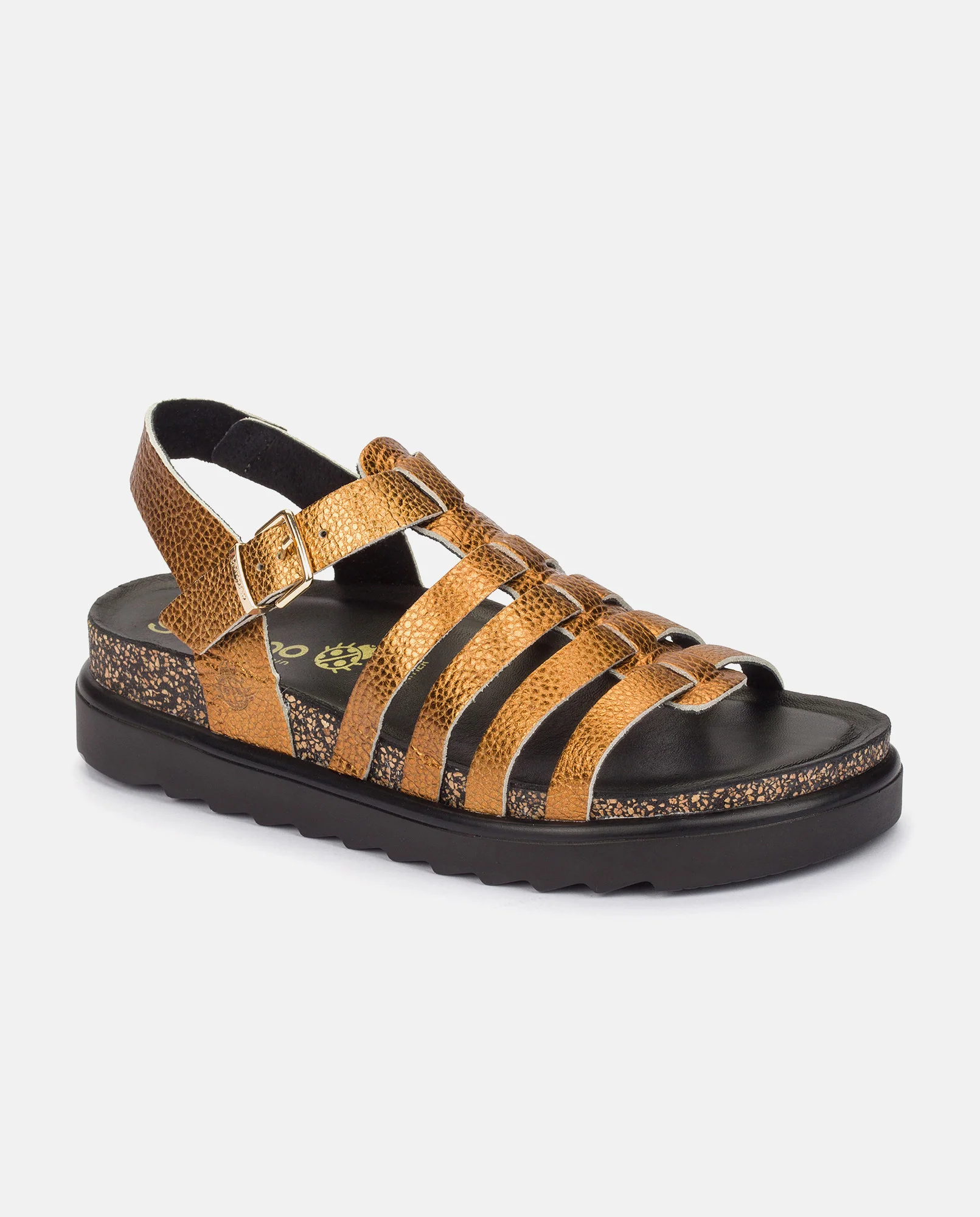 Sandalia plana Tunez 107 marron - Image 8