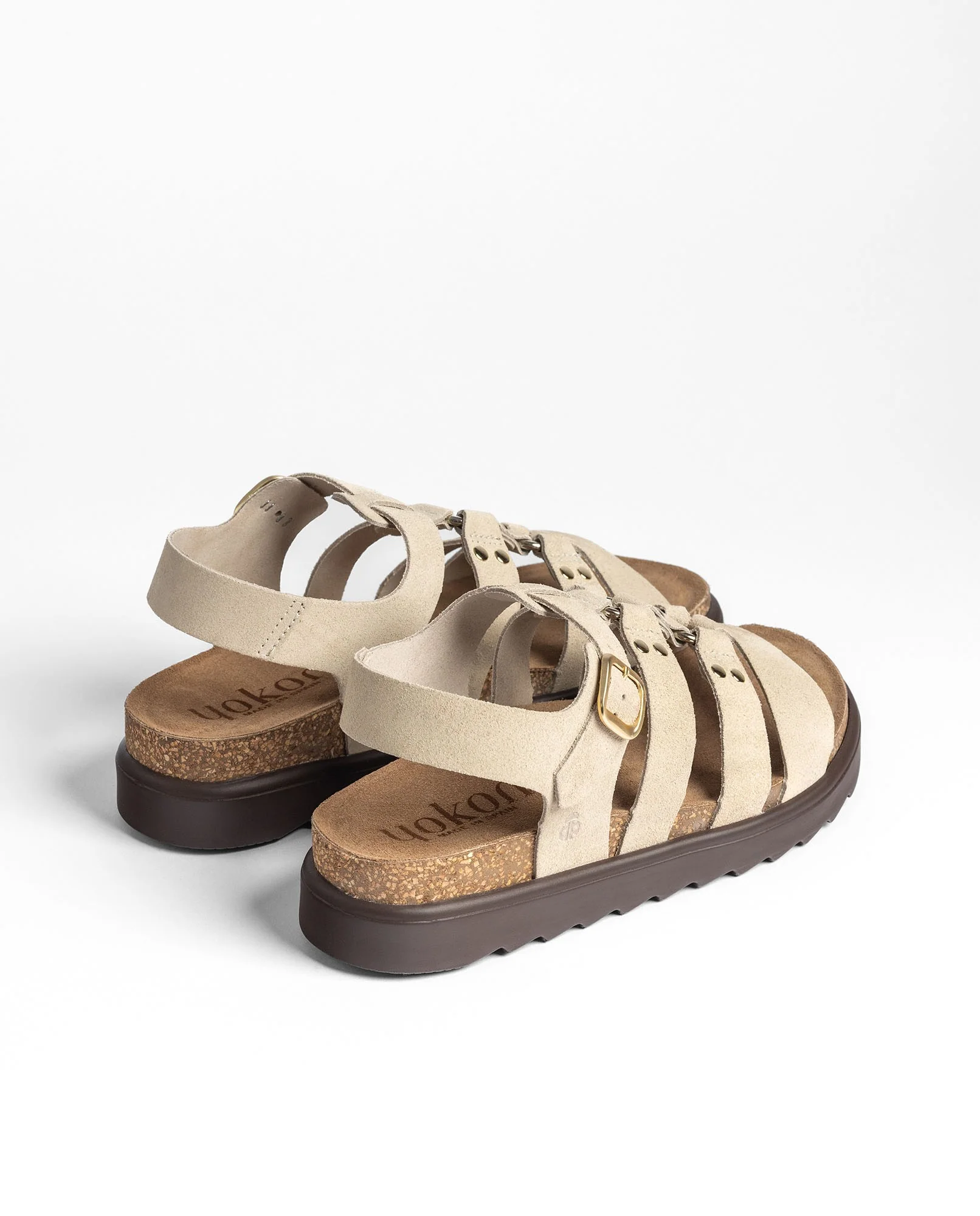 Sandalia plataforma TUNEZ-255 beige - Image 3