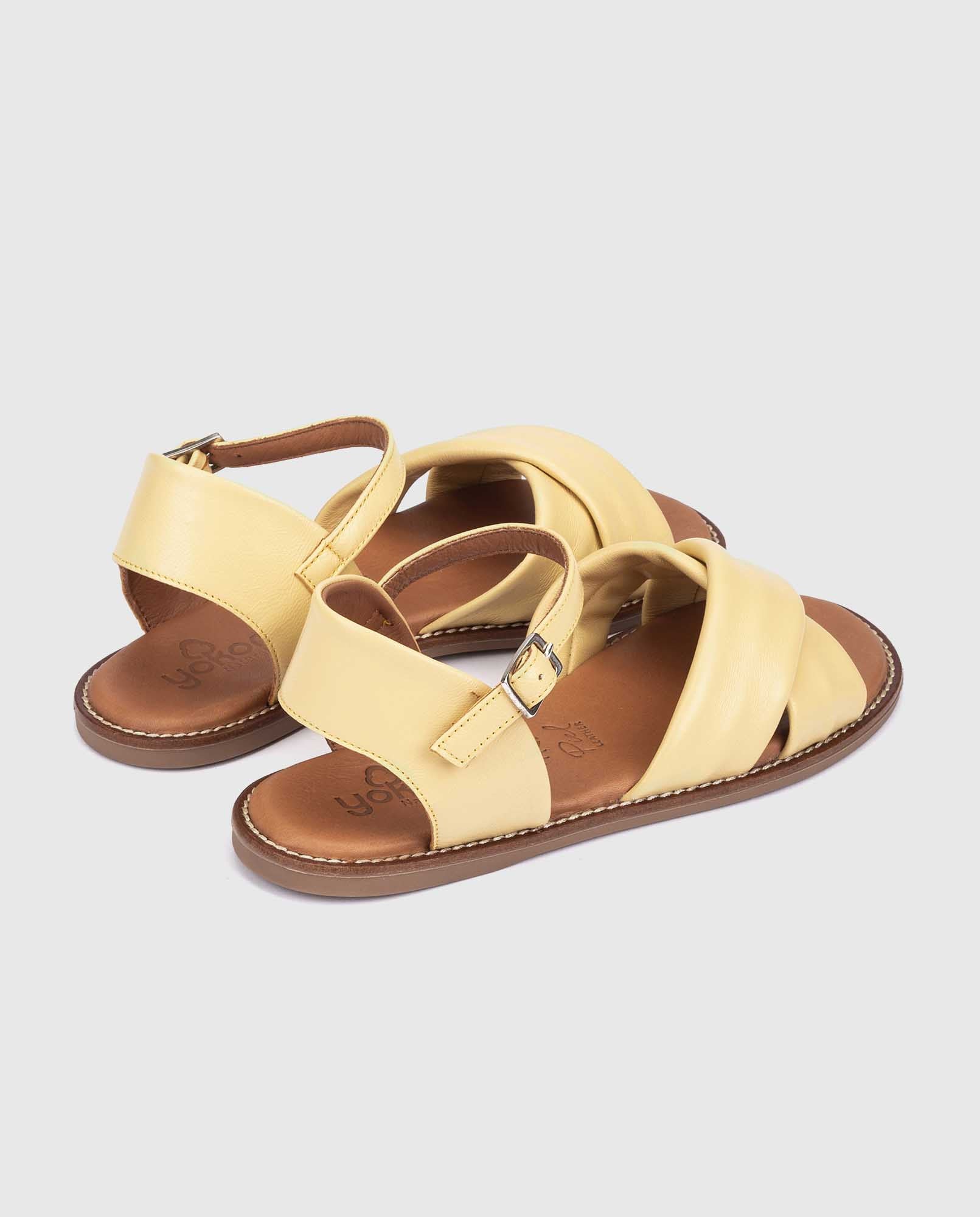 Sandalia plana Vera 003 amarillo - Image 4