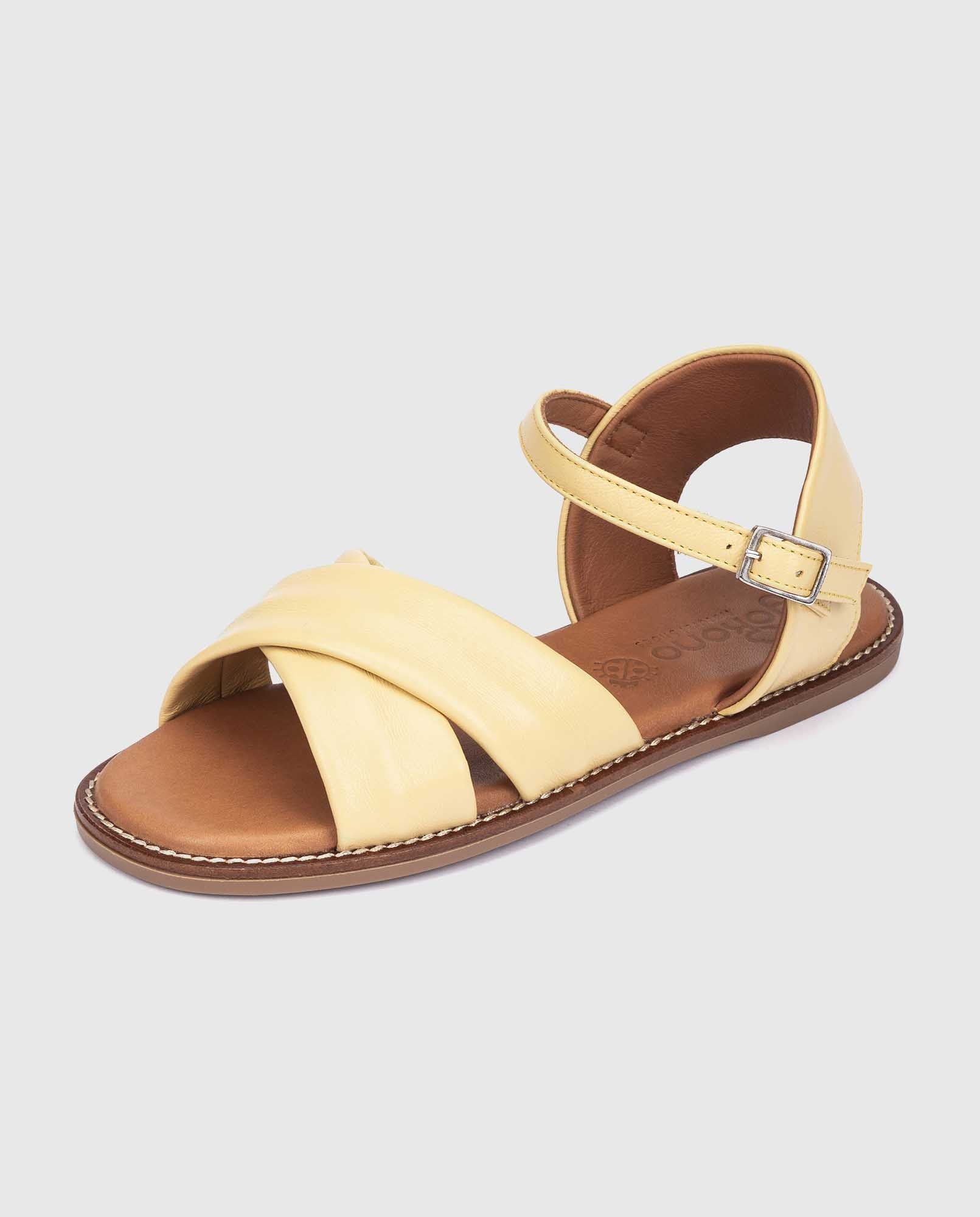 Sandalia plana Vera 003 amarillo - Image 7