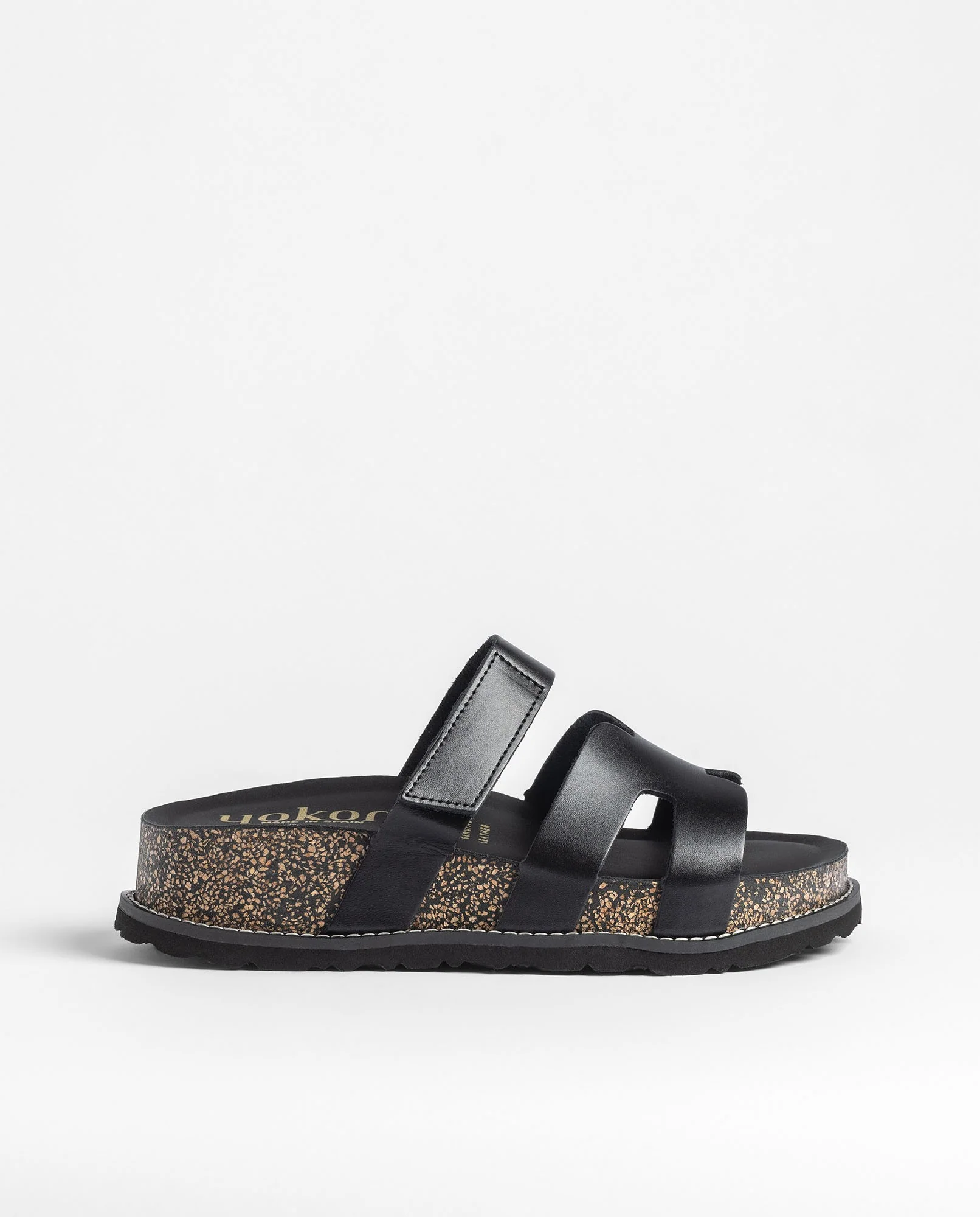 Sandalia plataforma OCA-125 negro