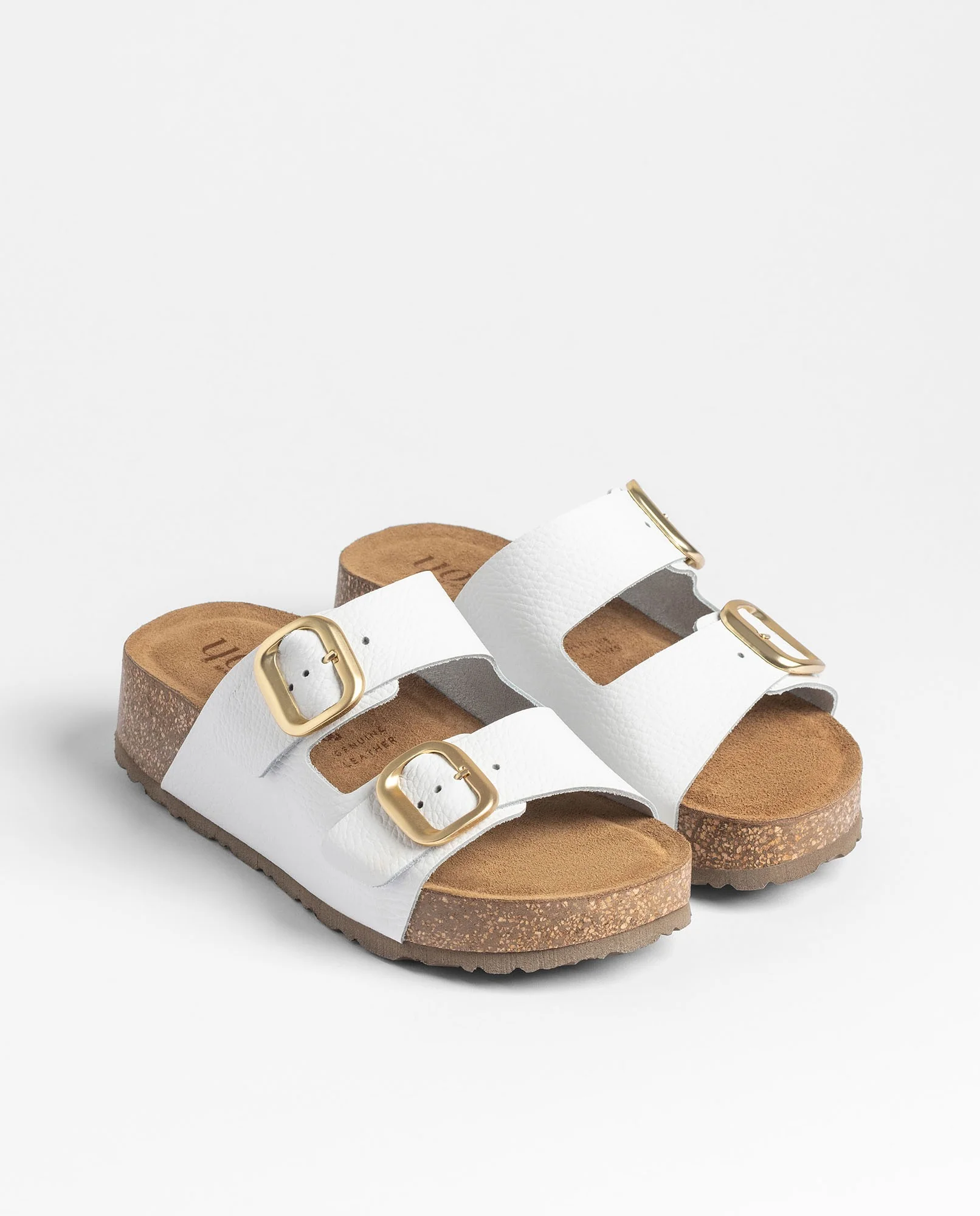 Sandalia plataforma WIWI-003 blanco - Image 2