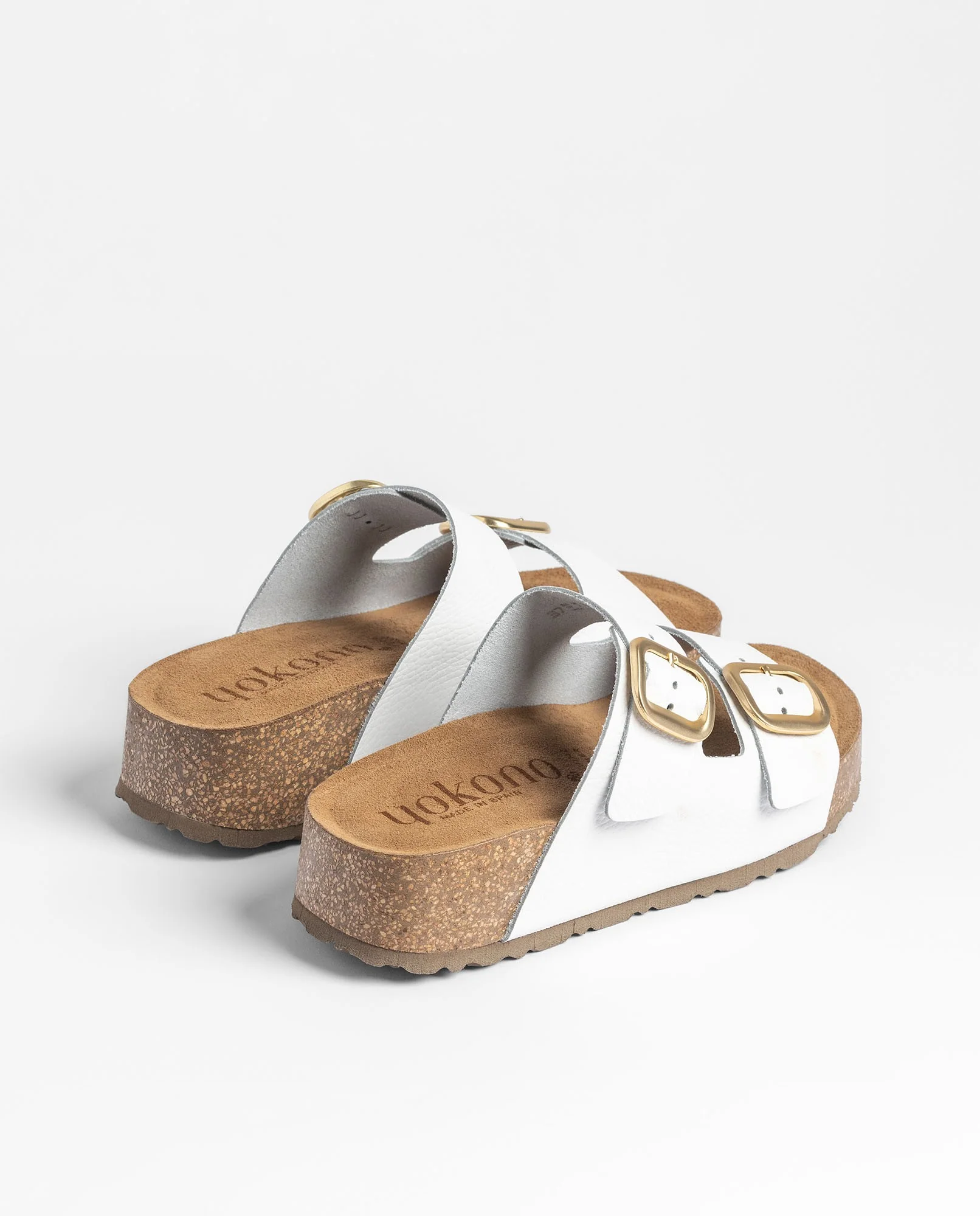 Sandalia plataforma WIWI-003 blanco - Image 3