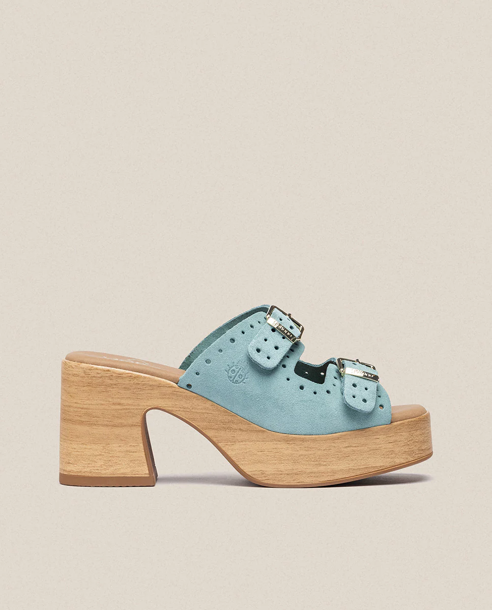 Sandalia tacón Bonai 003 azul - Image 6