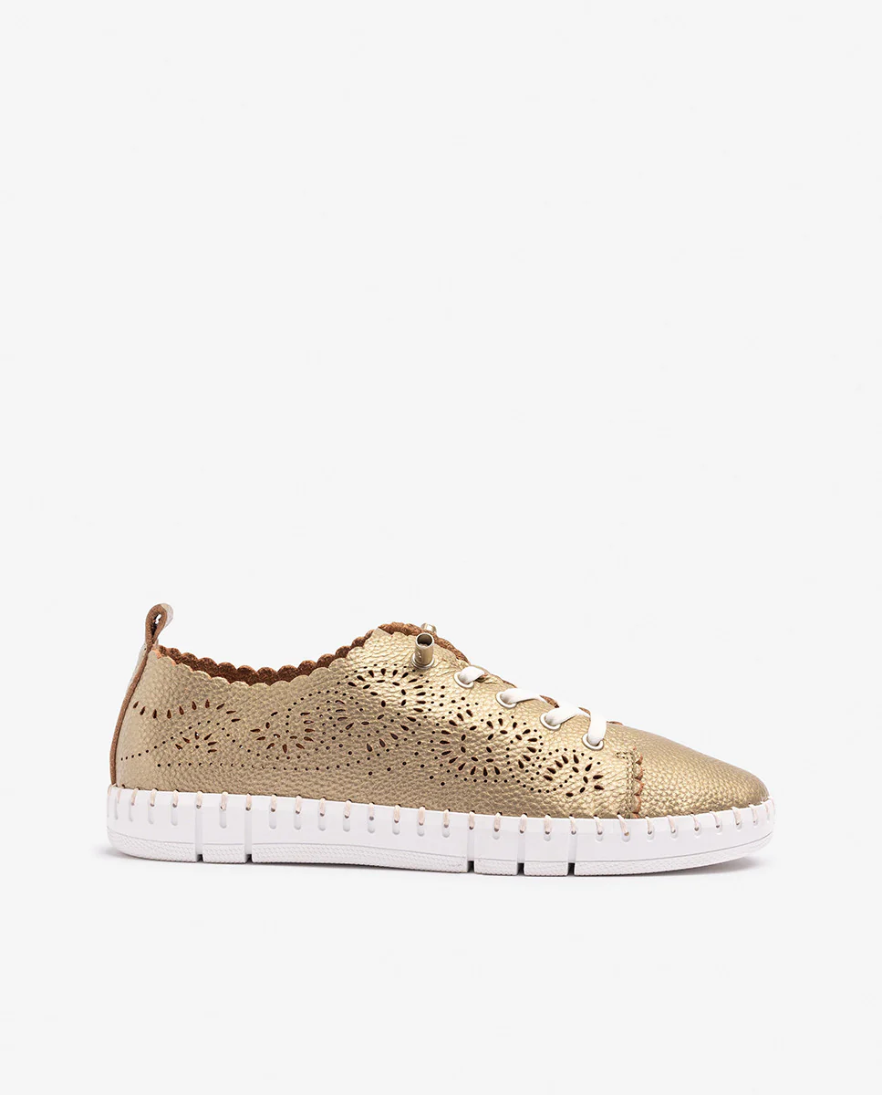 Sneaker FLOW-005 dorado - Image 2