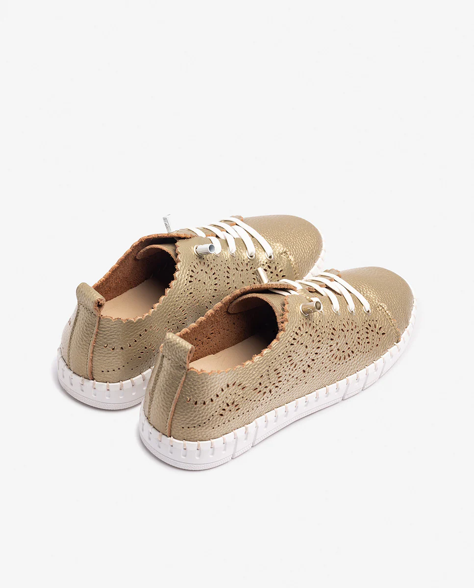 Sneaker FLOW-005 dorado - Image 3