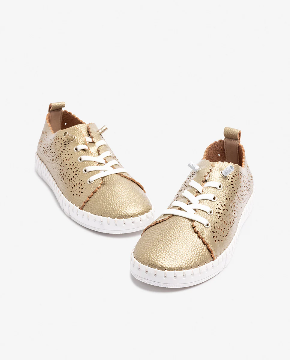 Sneaker FLOW-005 dorado - Image 7