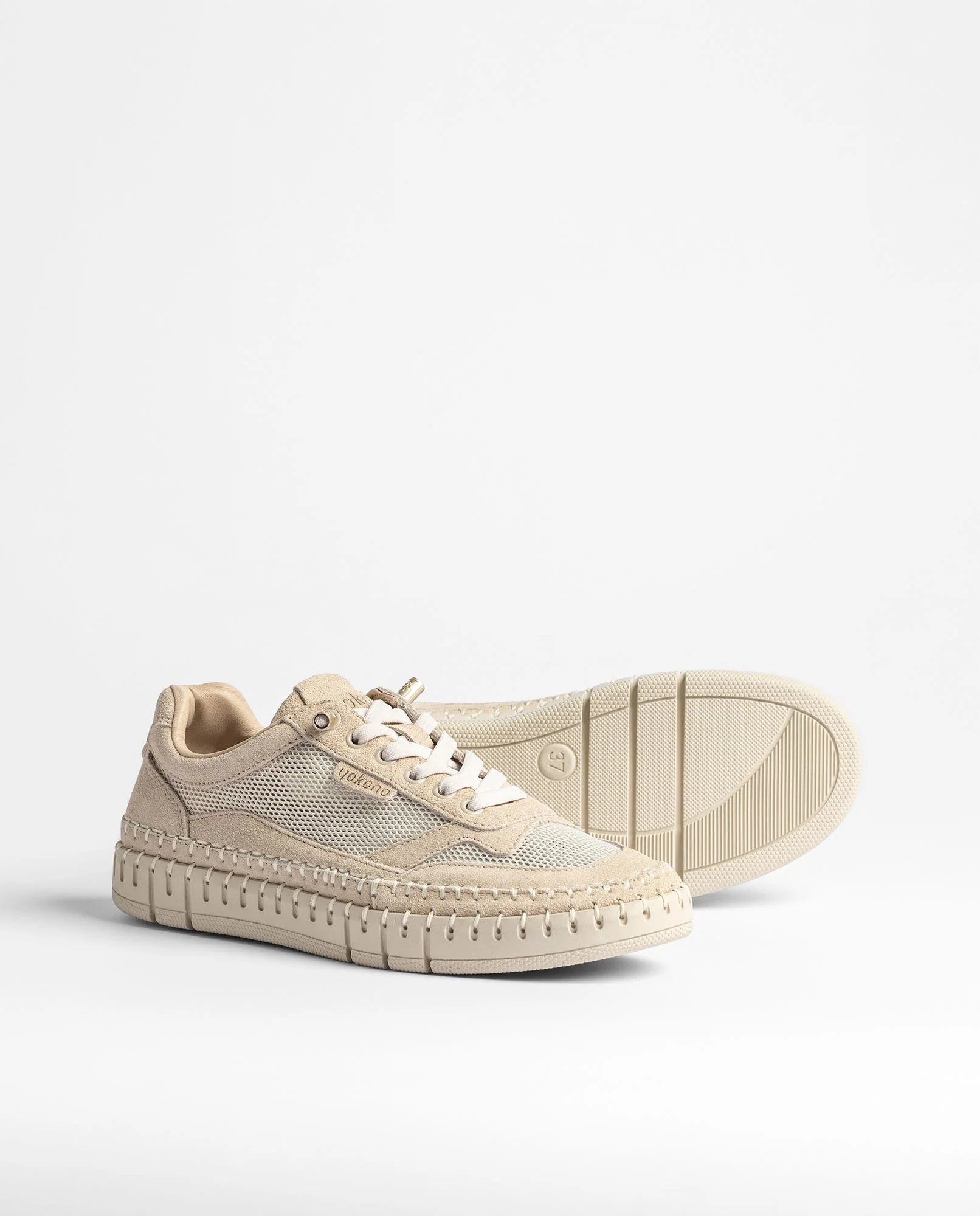Sneaker FLOW-104 beige - Image 5