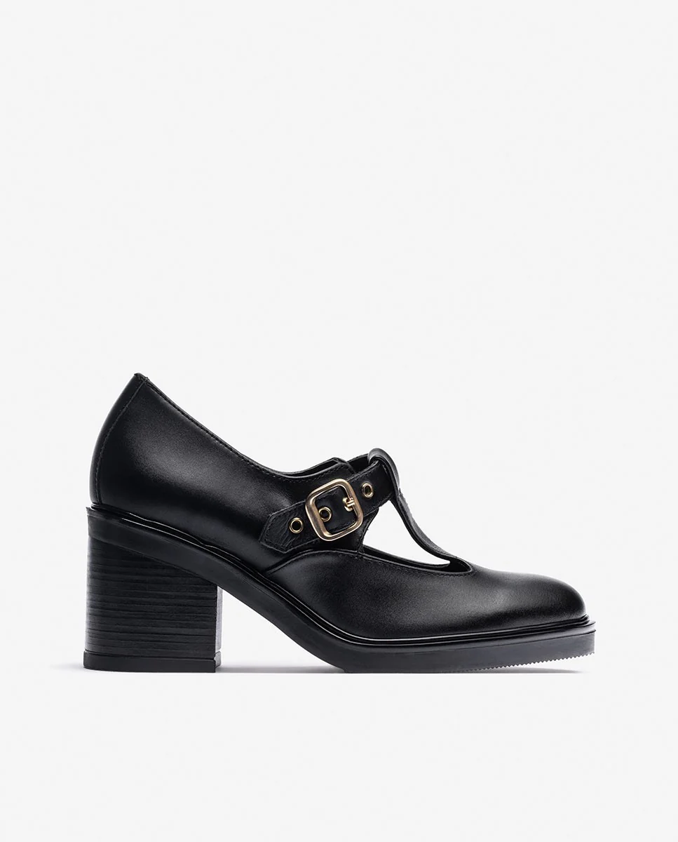 Zapato de tacón ELLA-003 negro