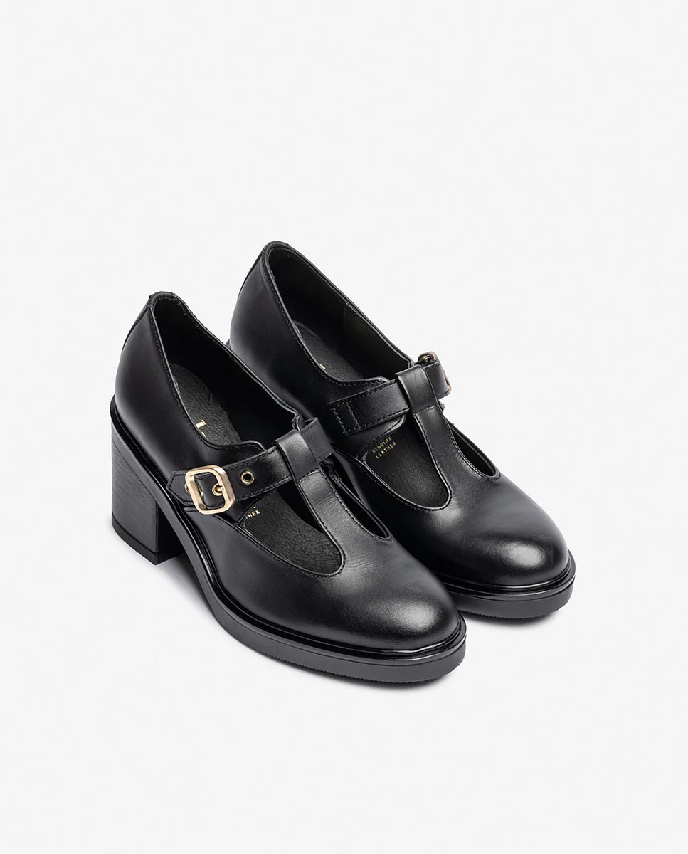 Zapato de tacón ELLA-003 negro - Image 2