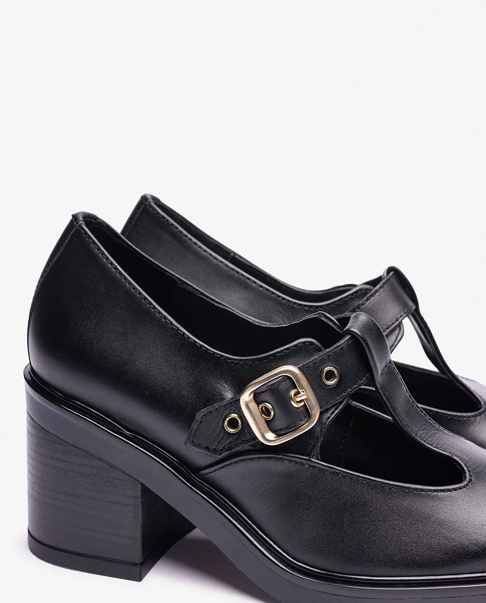 Zapato de tacón ELLA-003 negro - Image 3