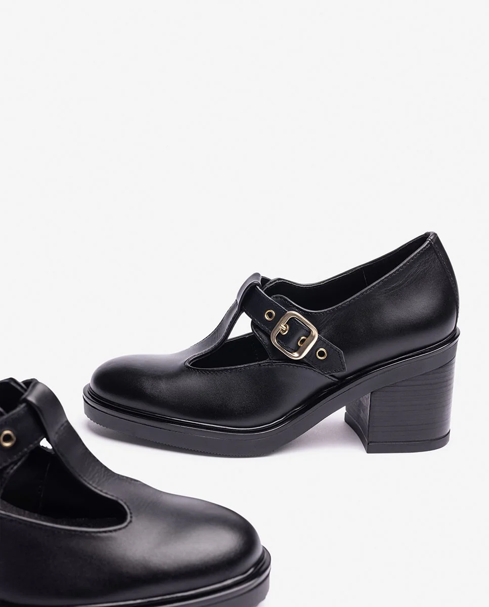 Zapato de tacón ELLA-003 negro - Image 5