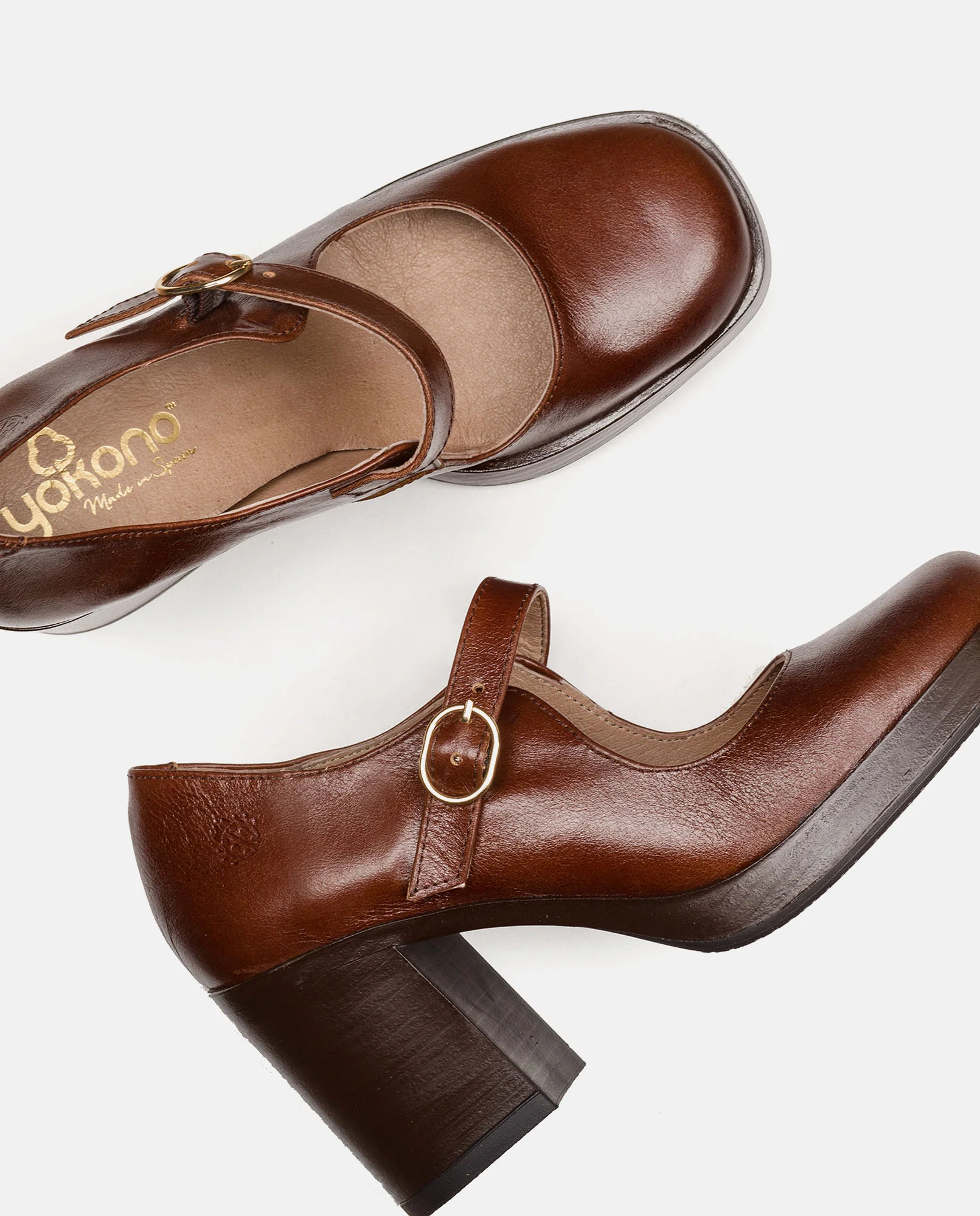 Zapato de tacón Kolin 005 marron - Image 5