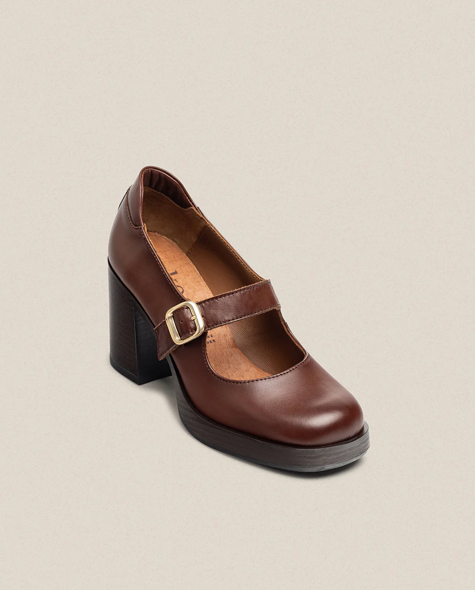 Zapato de tacón KOLIN-010 marrón - Image 4