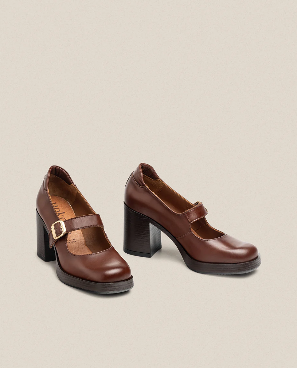 Zapato de tacón KOLIN-010 marrón - Image 5