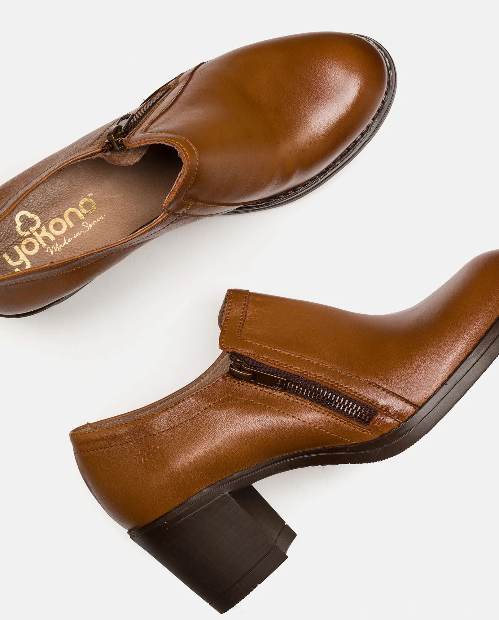 Zapato de tacón Lille 009 cuero - Image 5