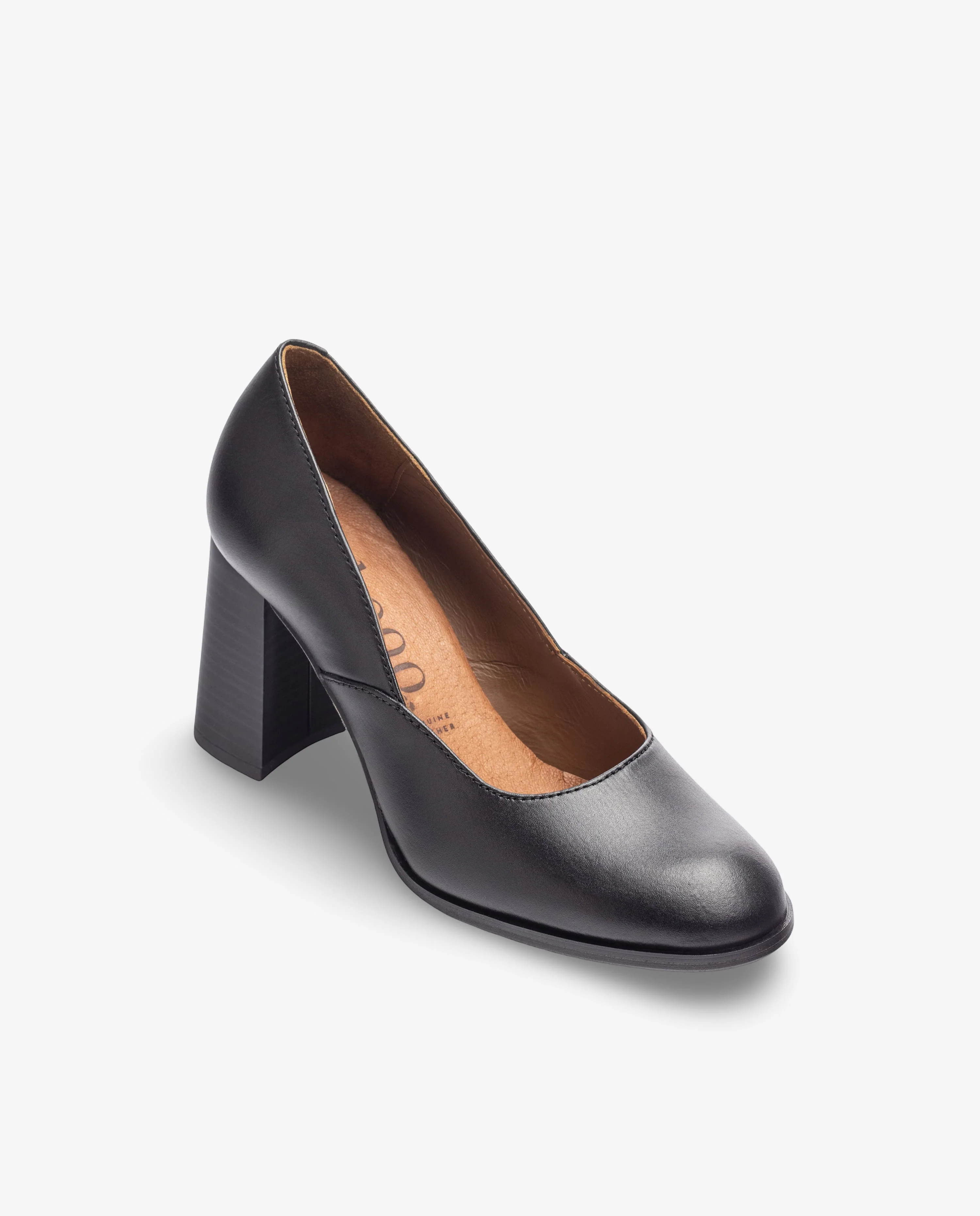 Zapato de tacón LOIR-001 negro - Image 3